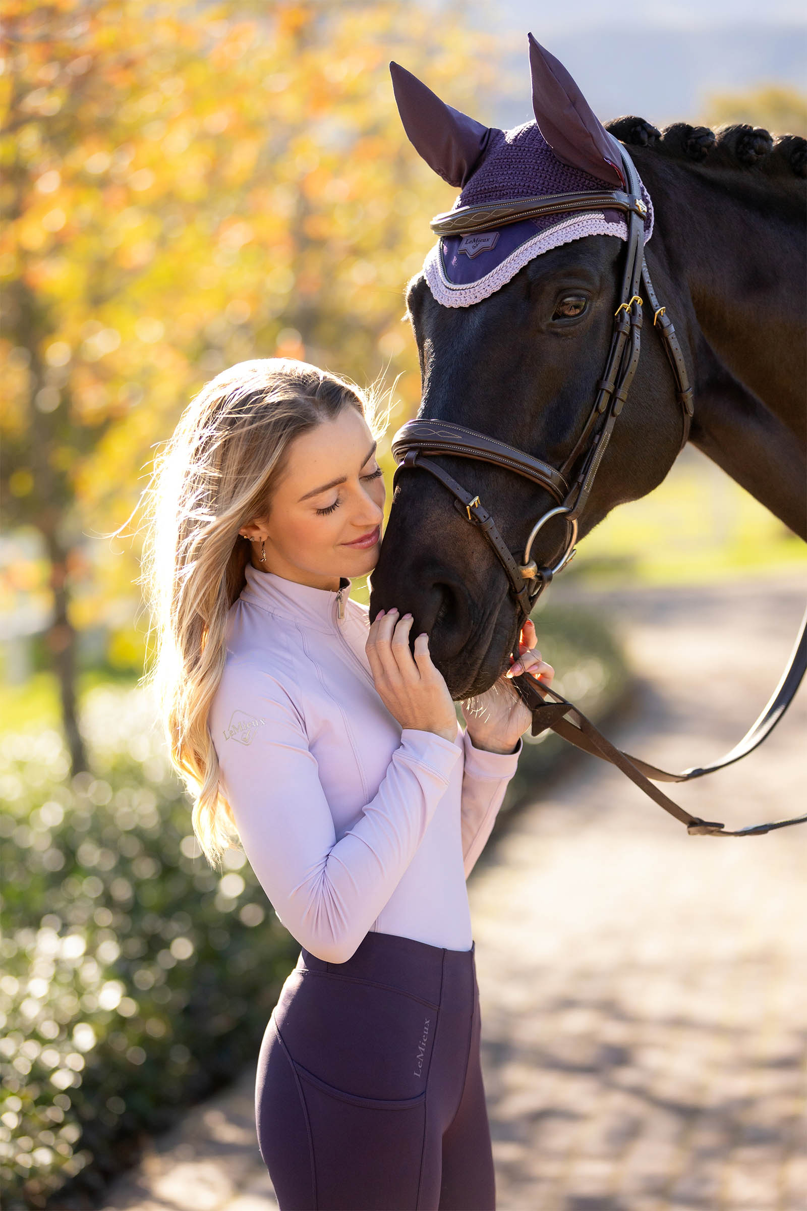 LeMieux Halle Damen leichte UV-sch&uuml;tzende Baselayer