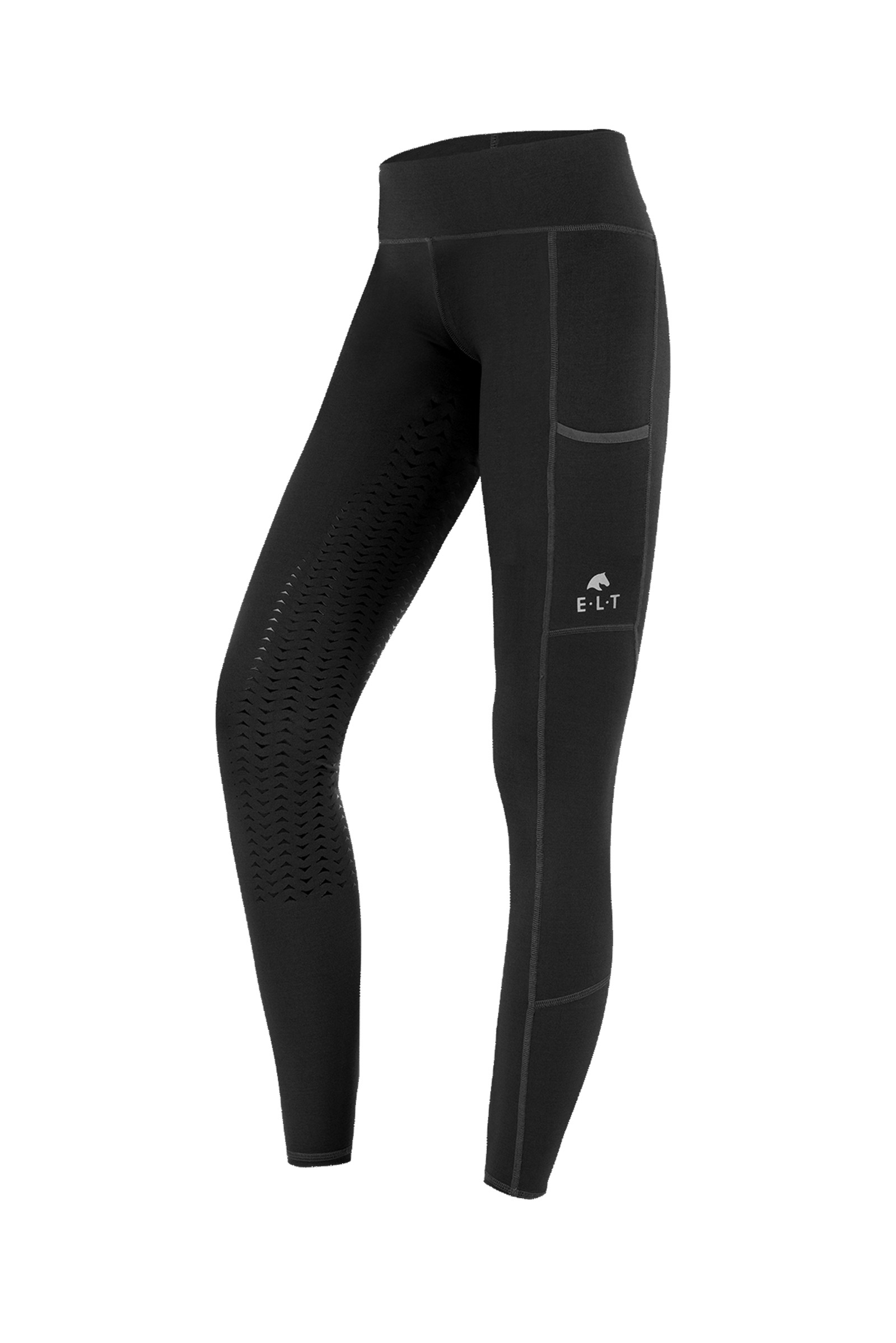 ELT Ella Damen Thermo Reitleggings mit Vollbesatz