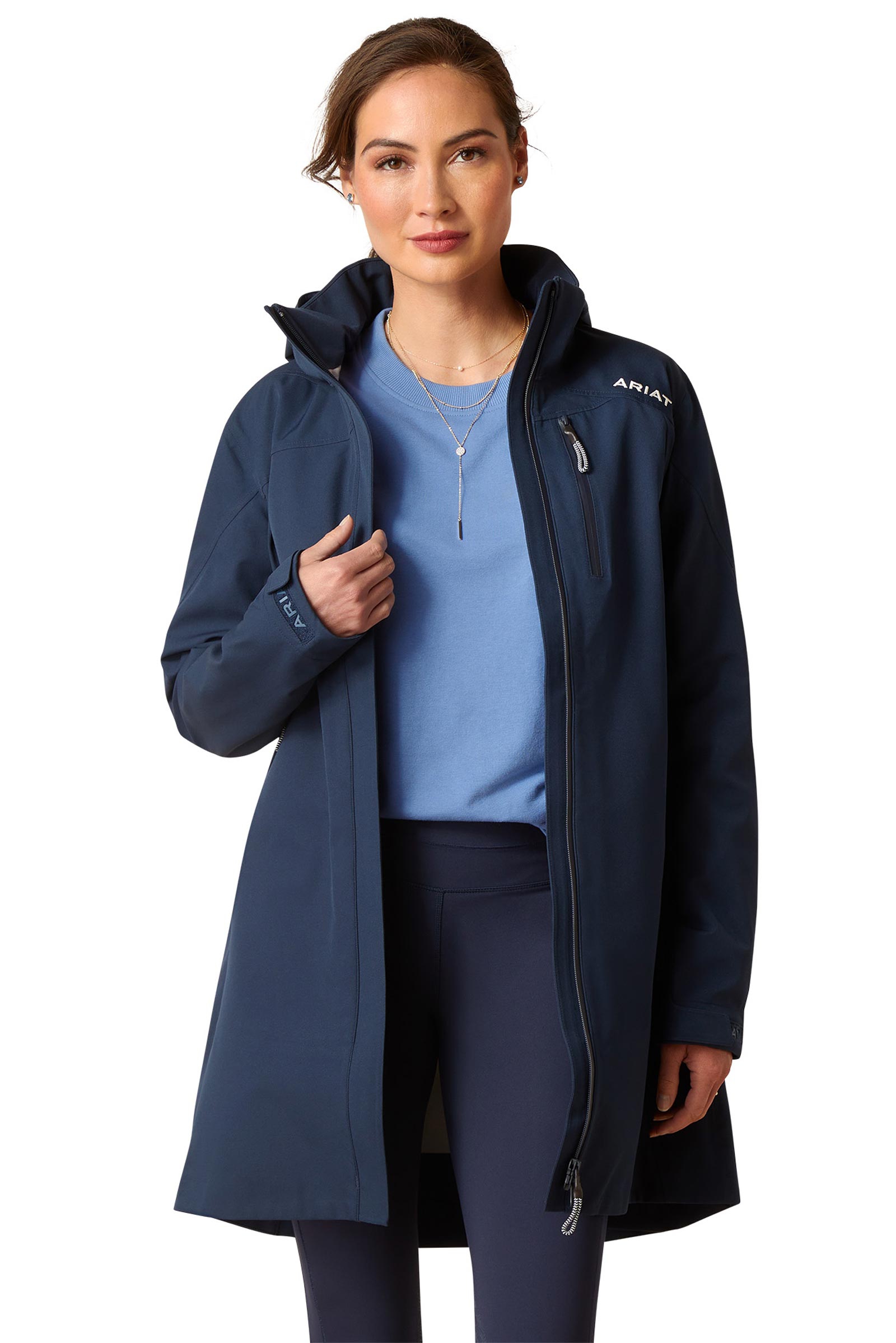 Ariat Coastal H2O Damen langer wasserdichter Parka
