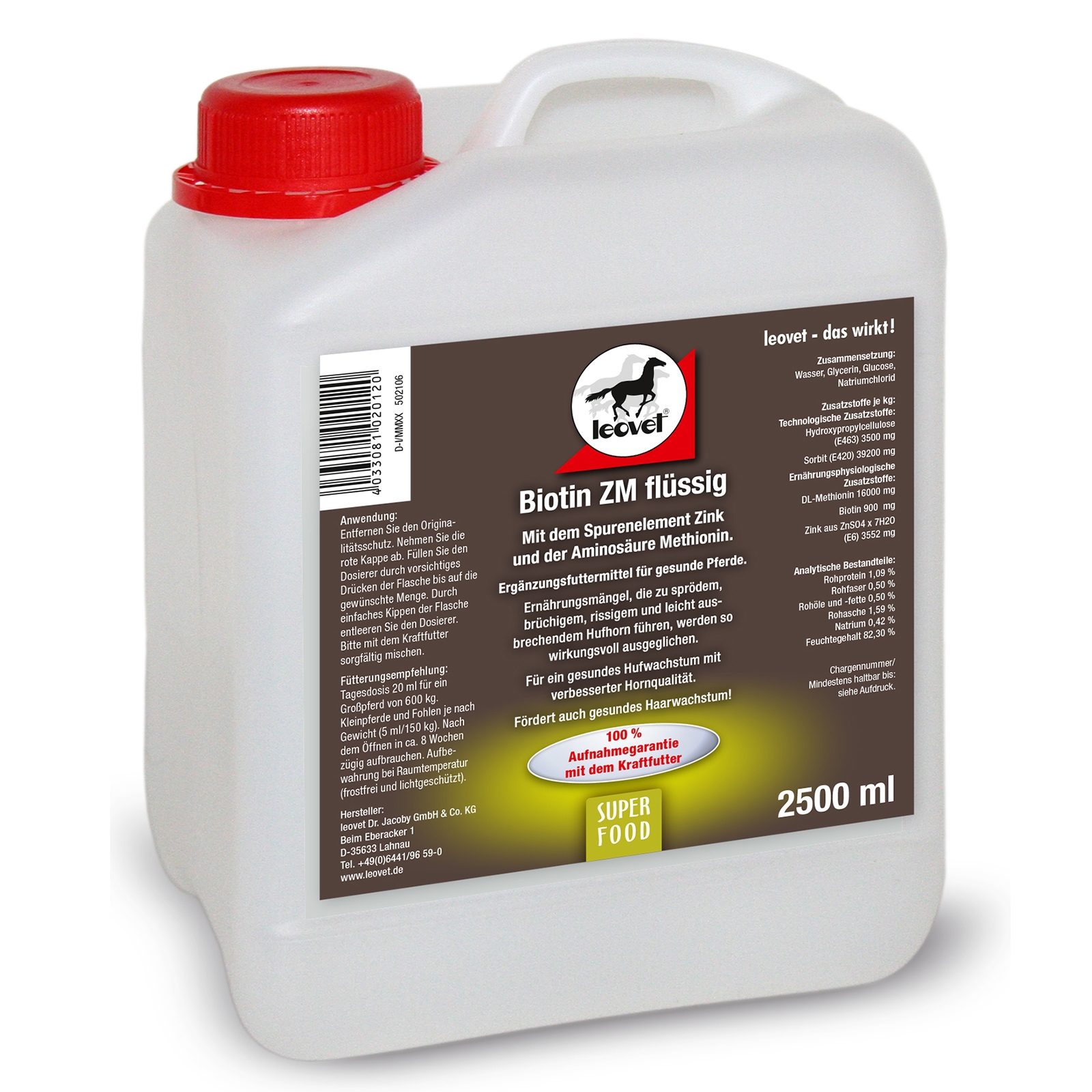 Leovet Biotin ZM flüssig 2500ml