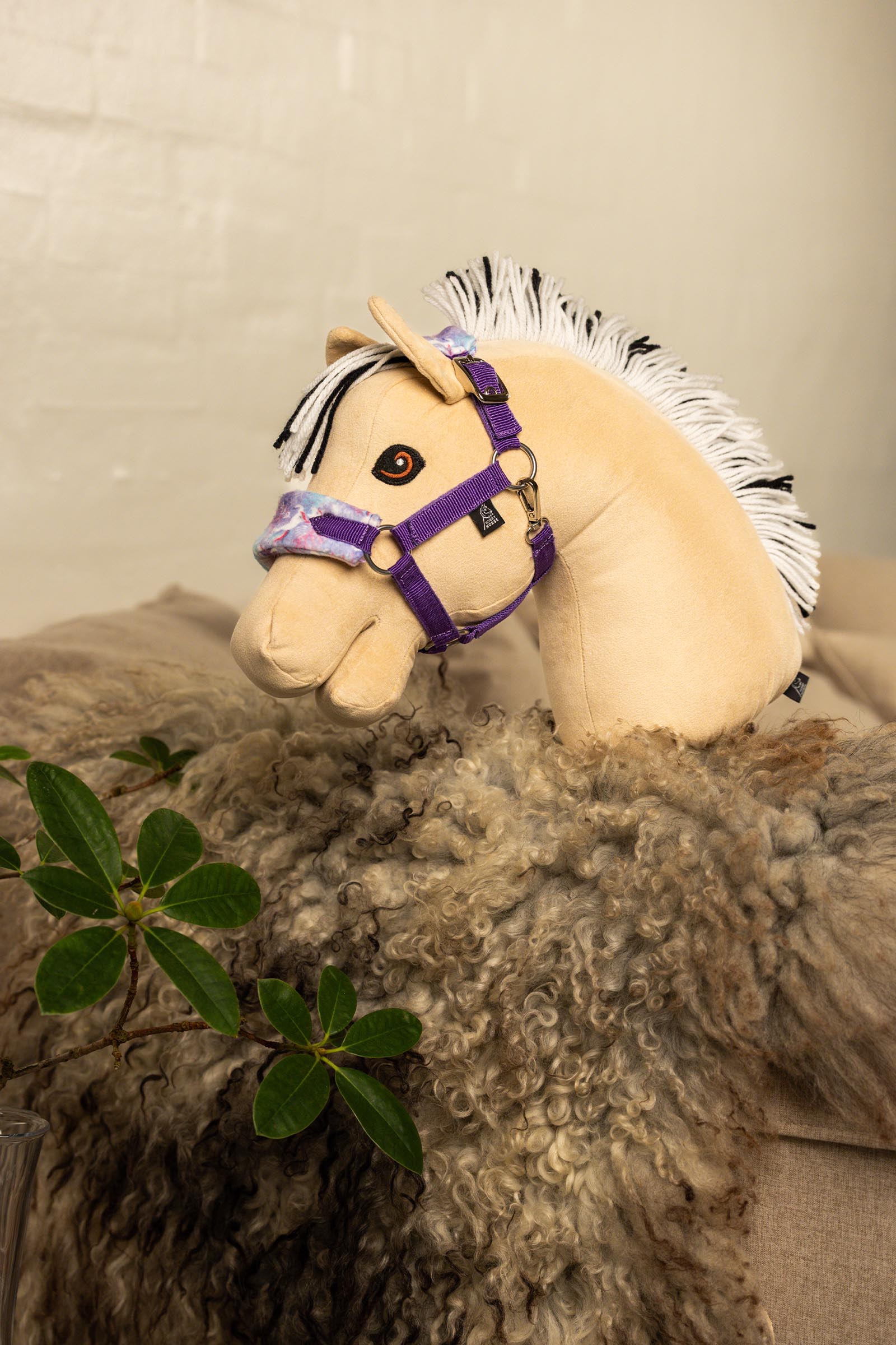 My Hobby Horse Nylonhalfter mit Einhorn-Polsterung