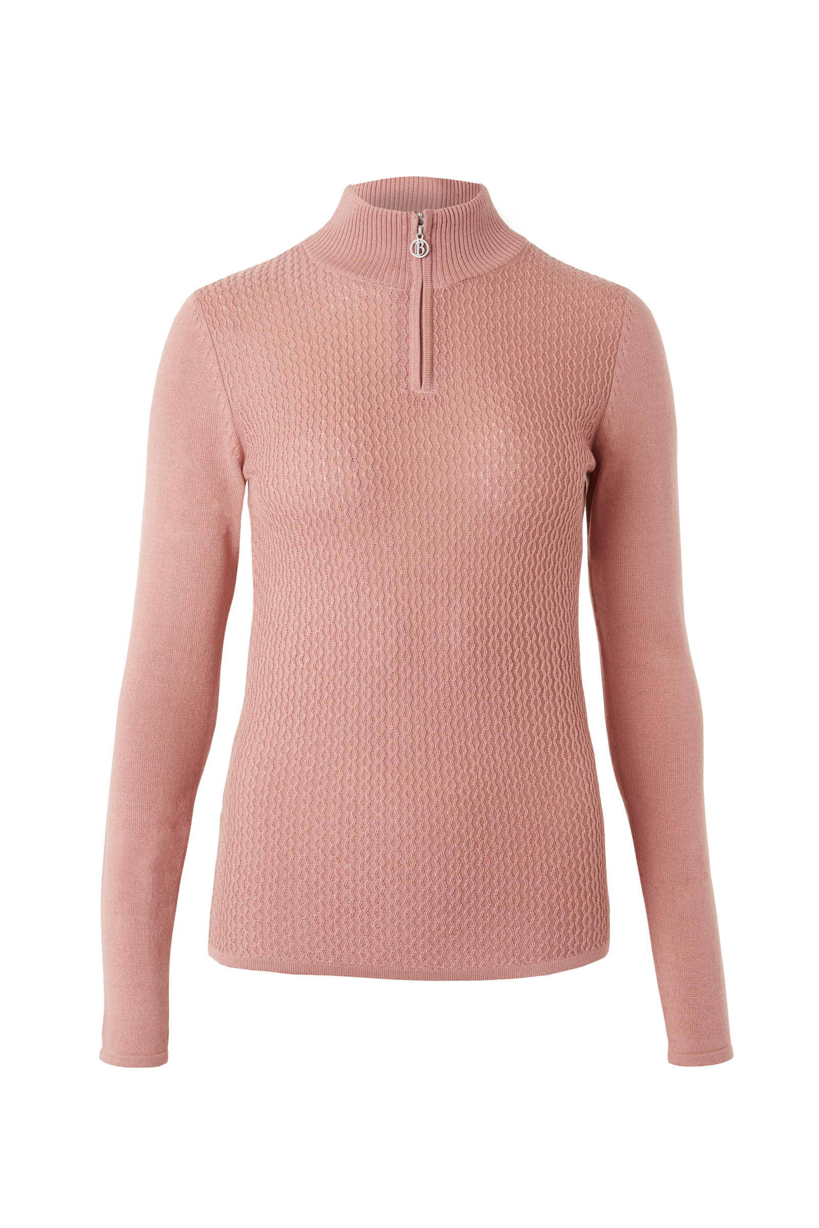 B Vertigo Ruth Damen Strickpullover mit Reißverschluss