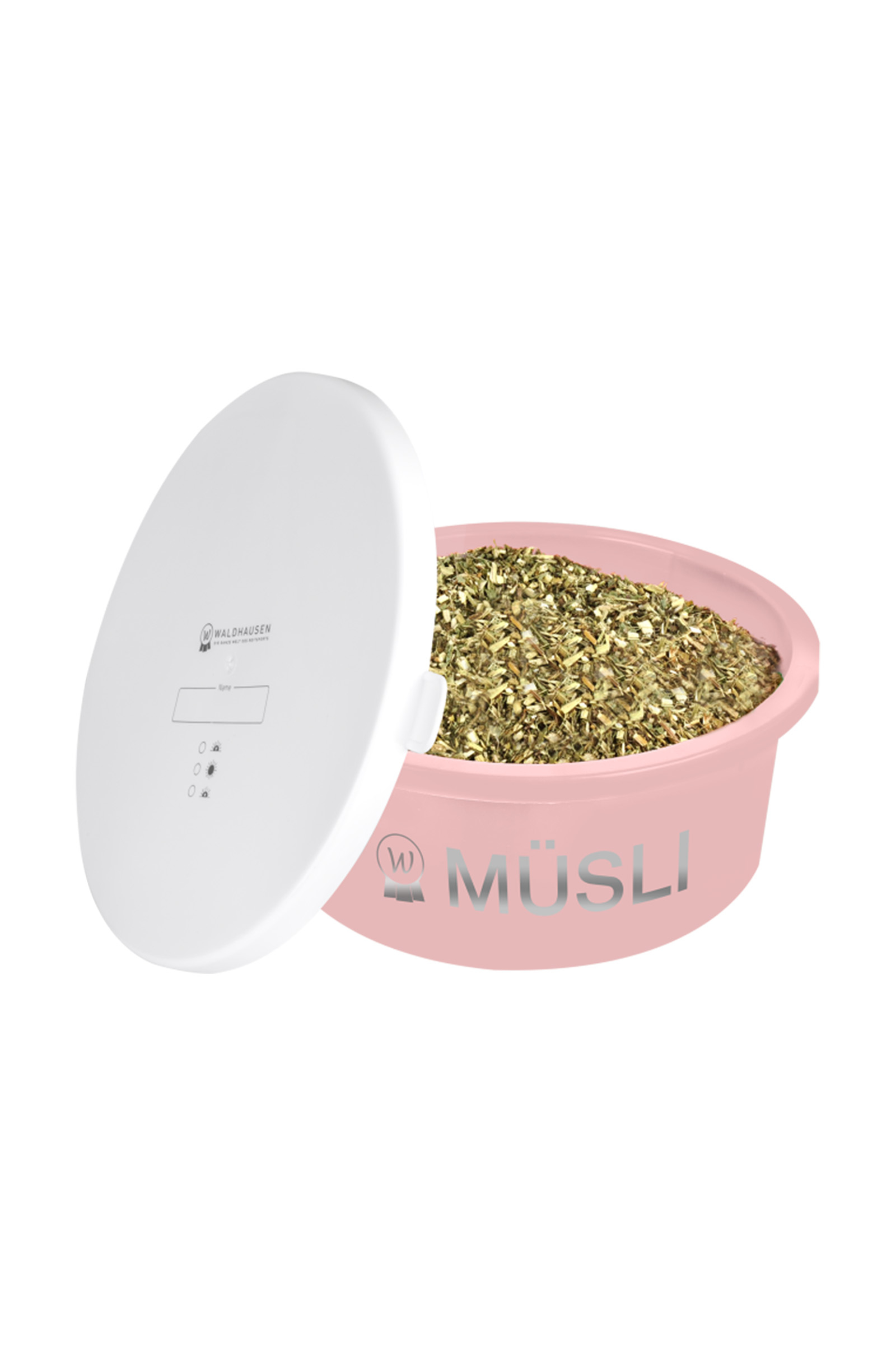 Light Pink Waldhausen Müsli Schale mit Deckel