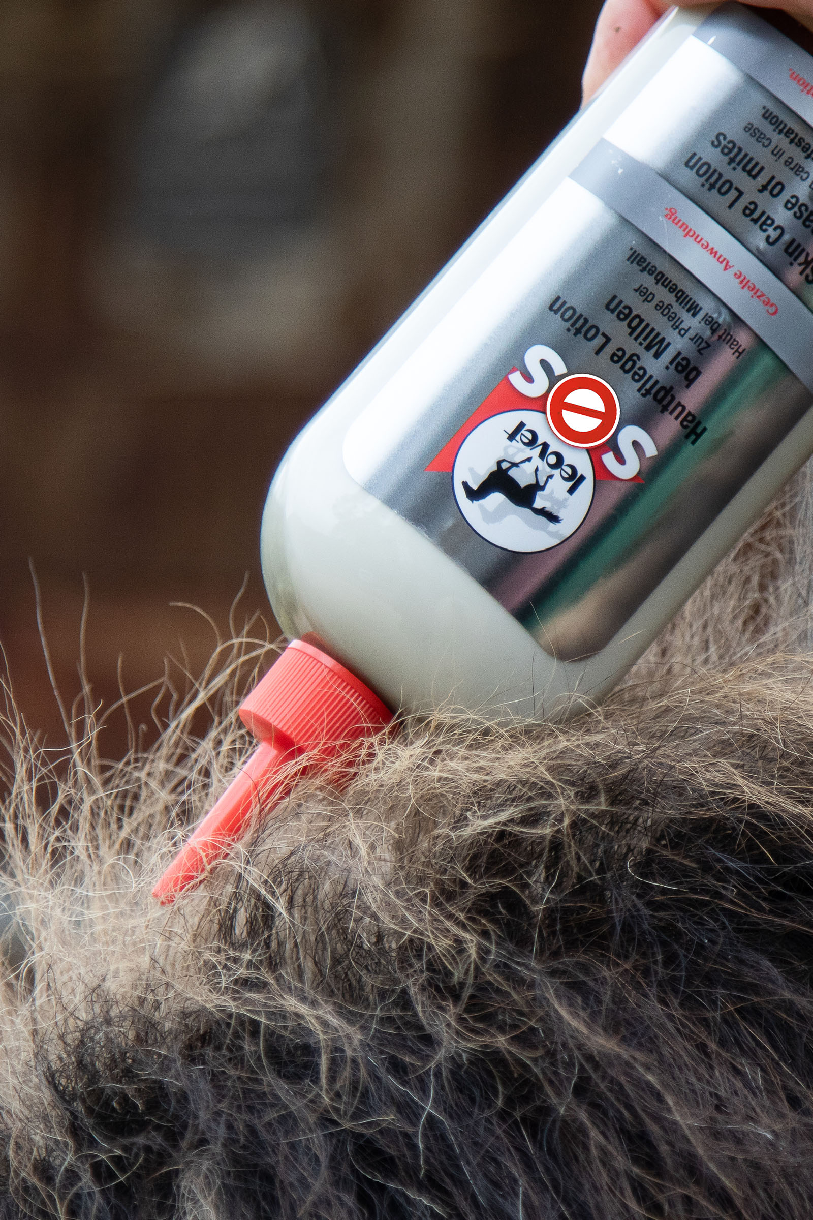 Leovet SOS Hautpflege Lotion bei Milben, 500ml