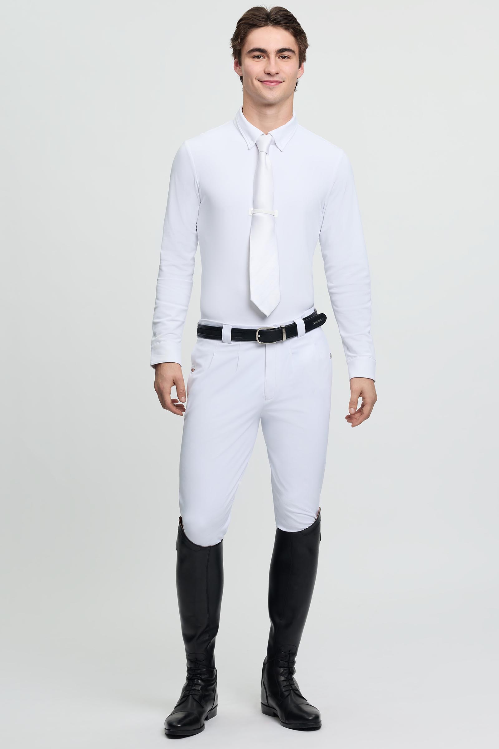 LeMieux Herren Langarm Turniershirt