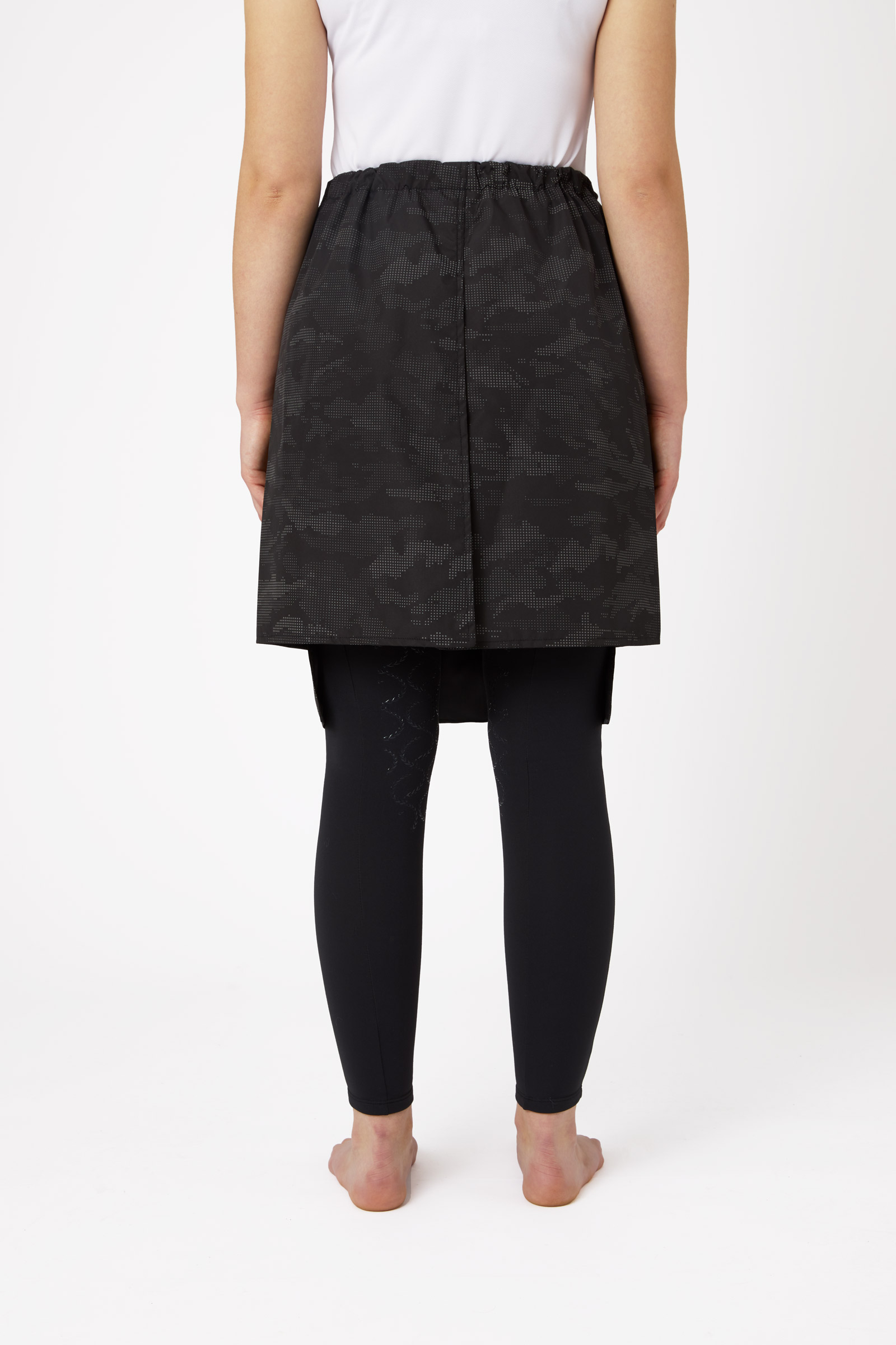 Horze Camo Luminox Reflektiernder Regenreitrock für Damen