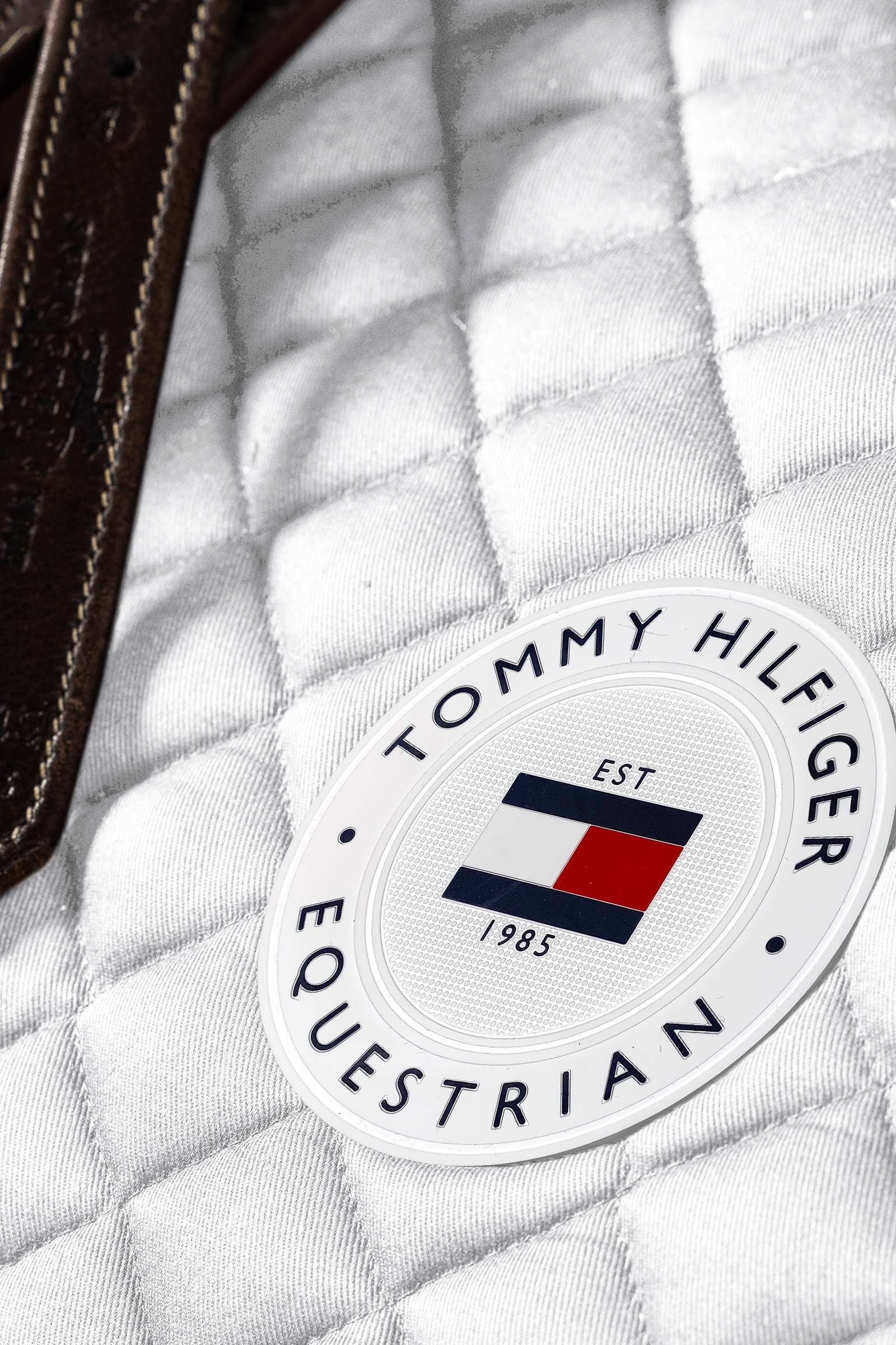 Tommy Hilfiger Equestrian Global Waffel-Pad Springschabracke