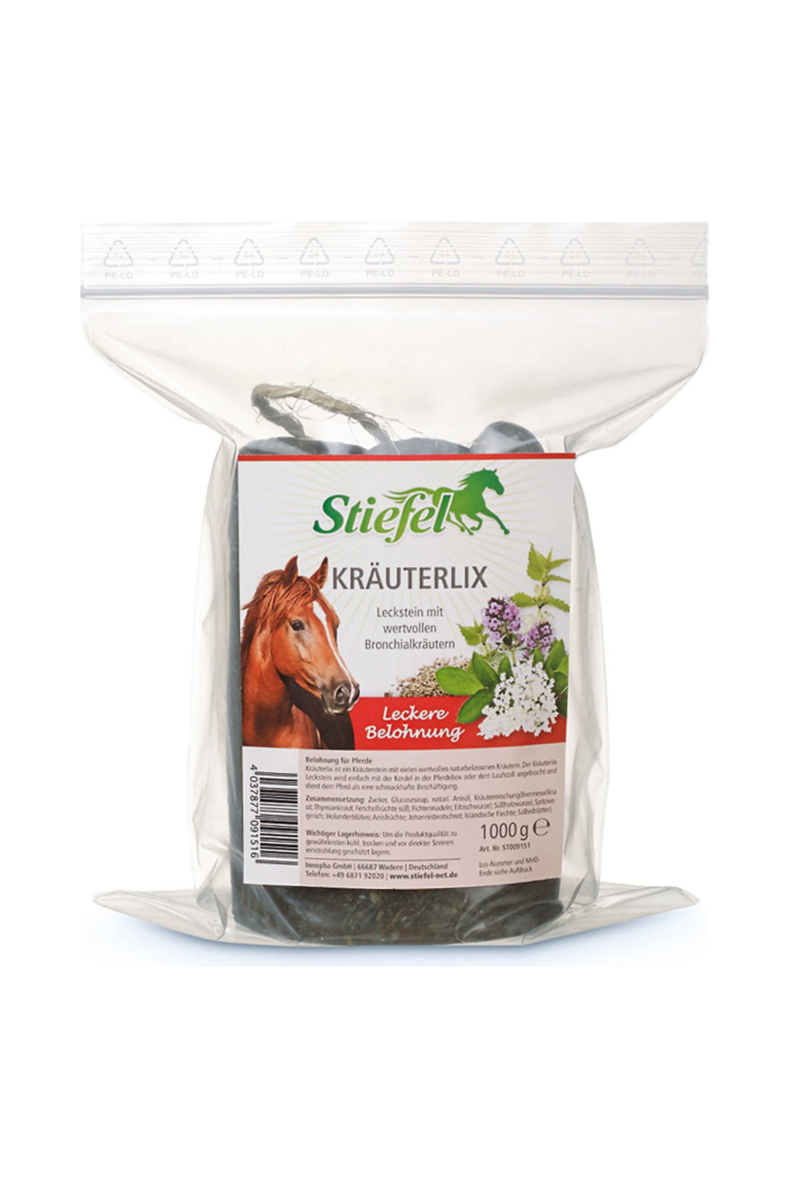 Stiefel Kräuterlix Leckstein, 1kg