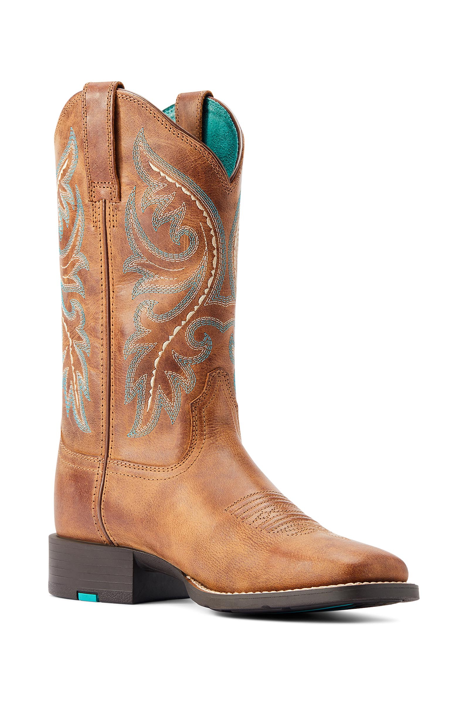 Ariat Round Up Back Zip Damen Westernstiefel mit Rei&szlig;verschluss hinten