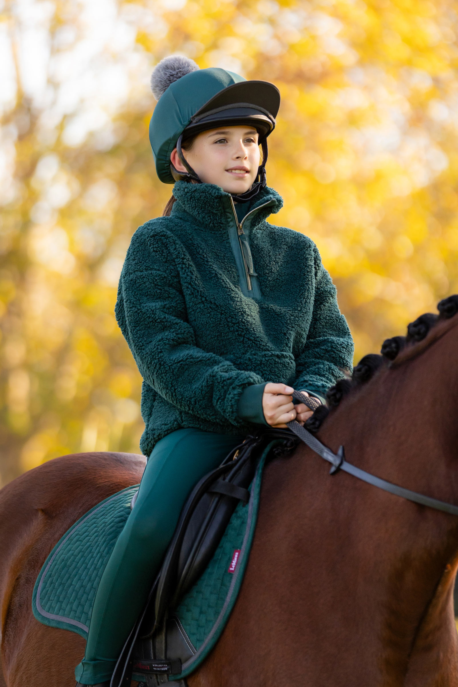 LeMieux Young Rider Tia Teddy Fleece Pullover