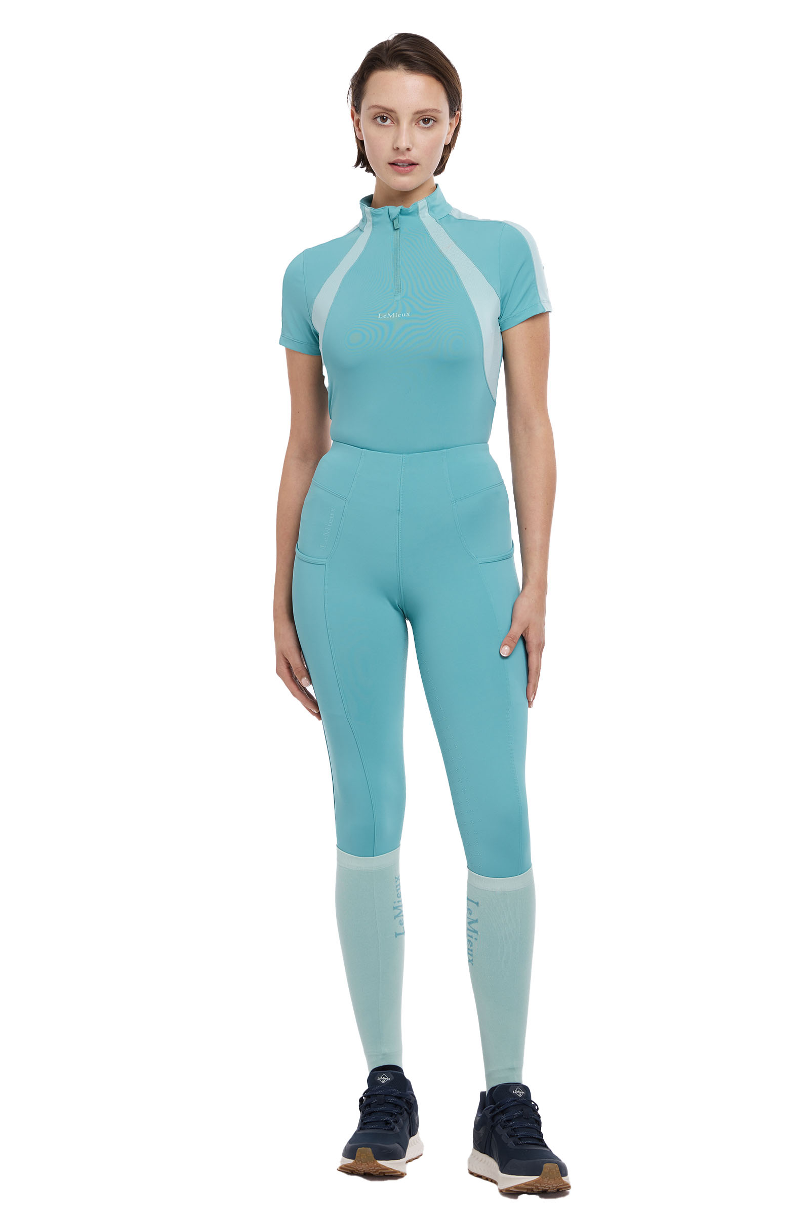 LeMieux Maria Mesh Kurzarm-Baselayer