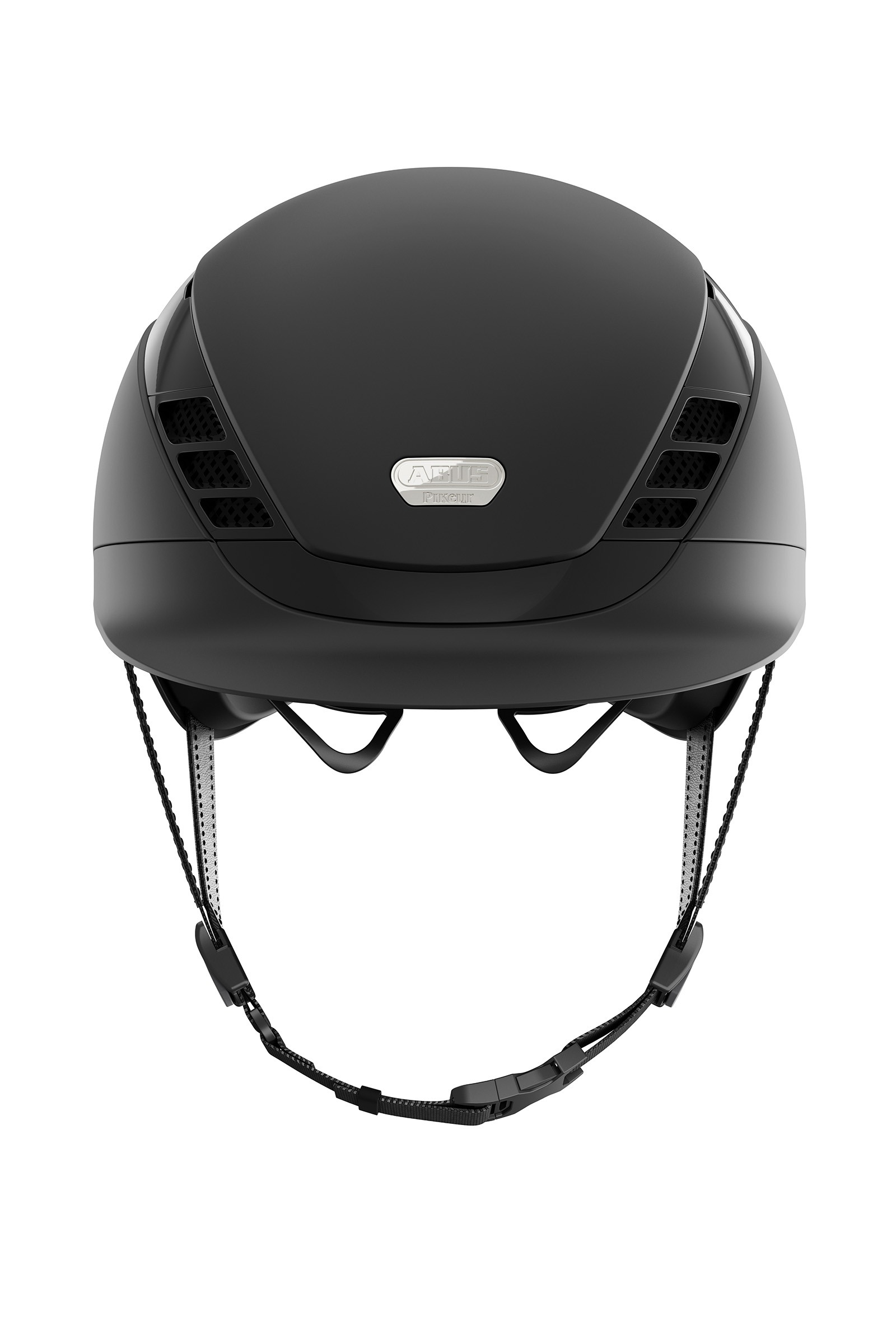 Black Abus Pikeur AirLuxe Pure Reithelm