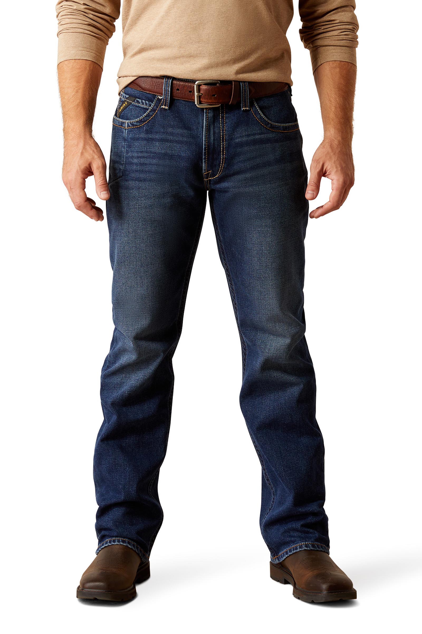 Ariat Rebar M5 Straight Acclimatize Herren Jeans mit geradem Bein