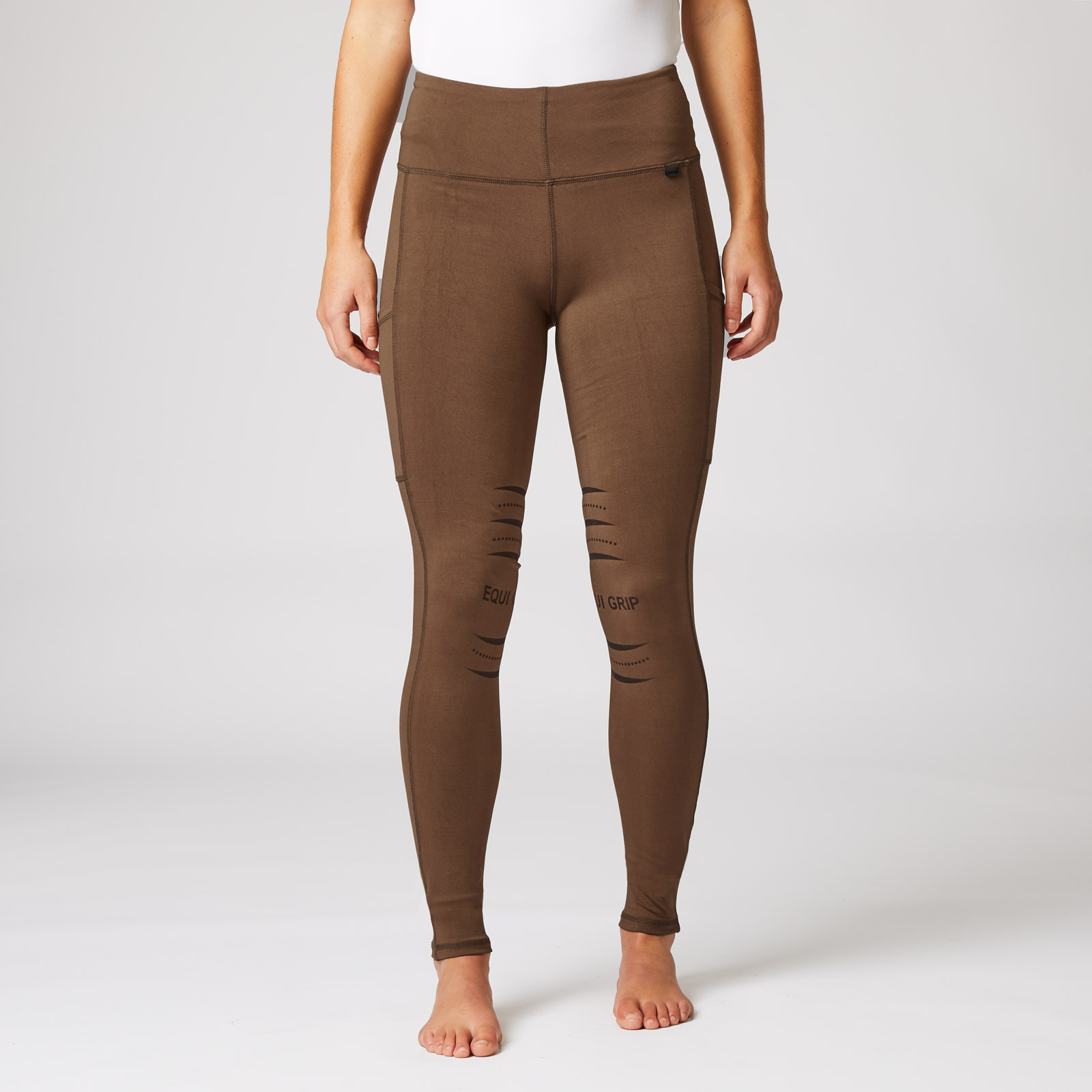 Reitleggings für Damen mit Silikonvollbesatz und Handytaschen