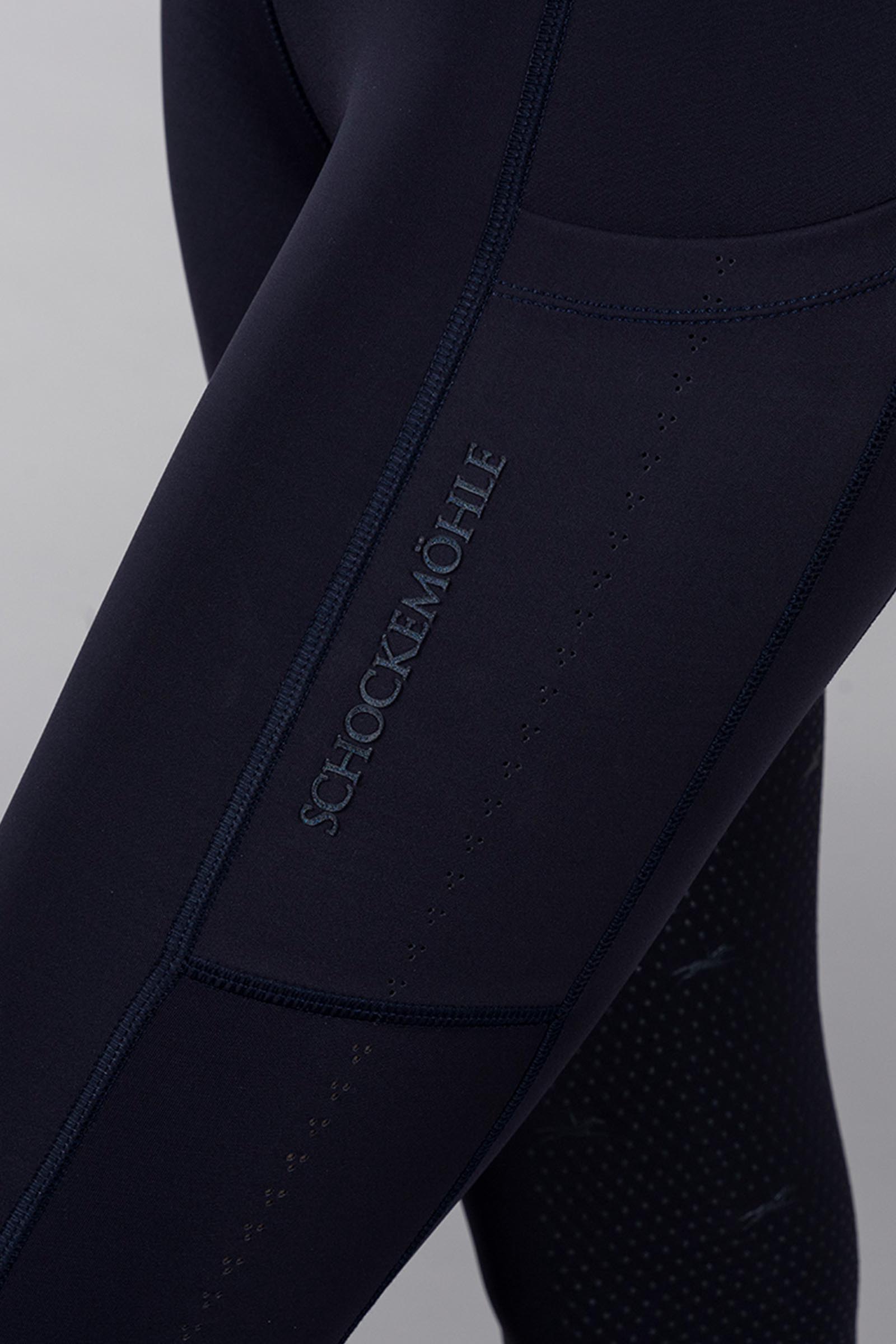 Schockem&ouml;hle Sports Air Sporty Damen-Reitleggings mit Vollbesatz