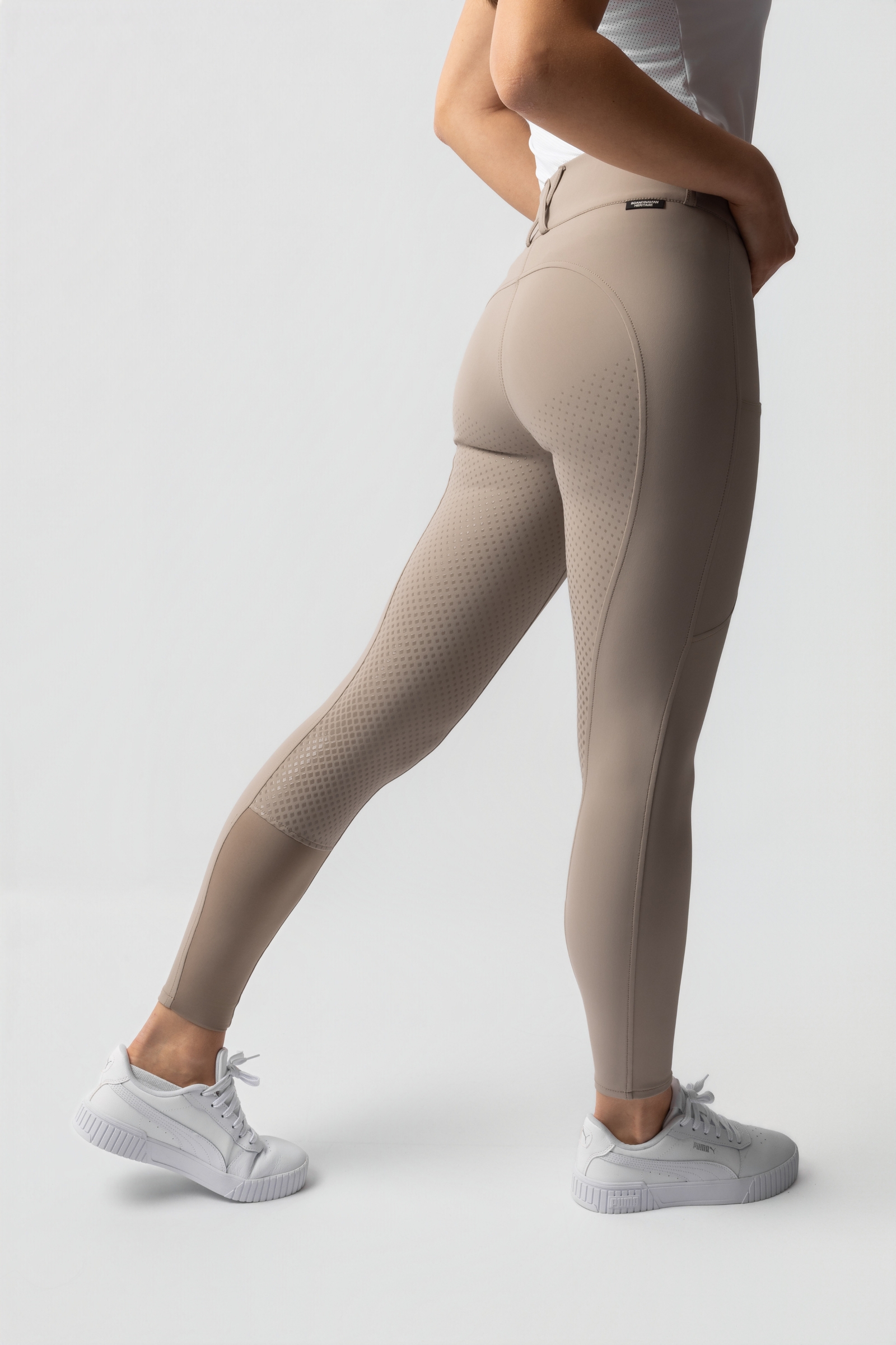 Horze Grand Prix Pro Damen Vollbesatz-Reithose UPF 50+