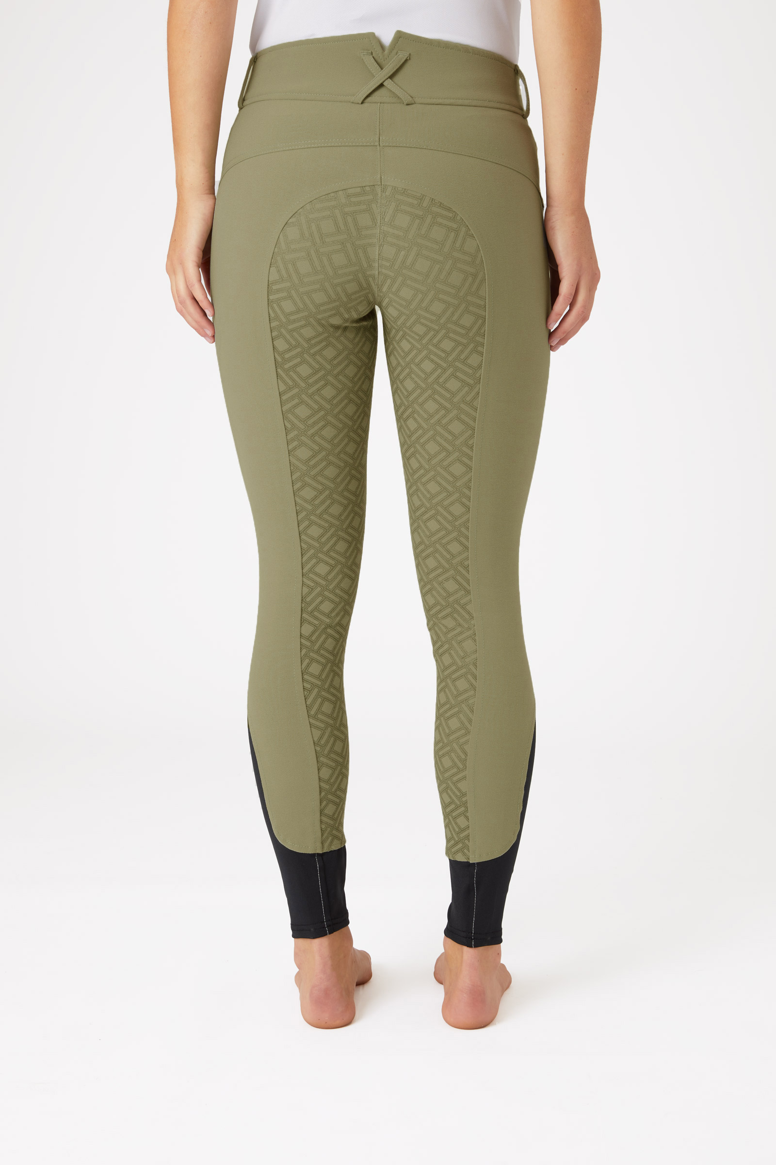 Horze Damenreithose mit Vollbesatz und hohem Bund