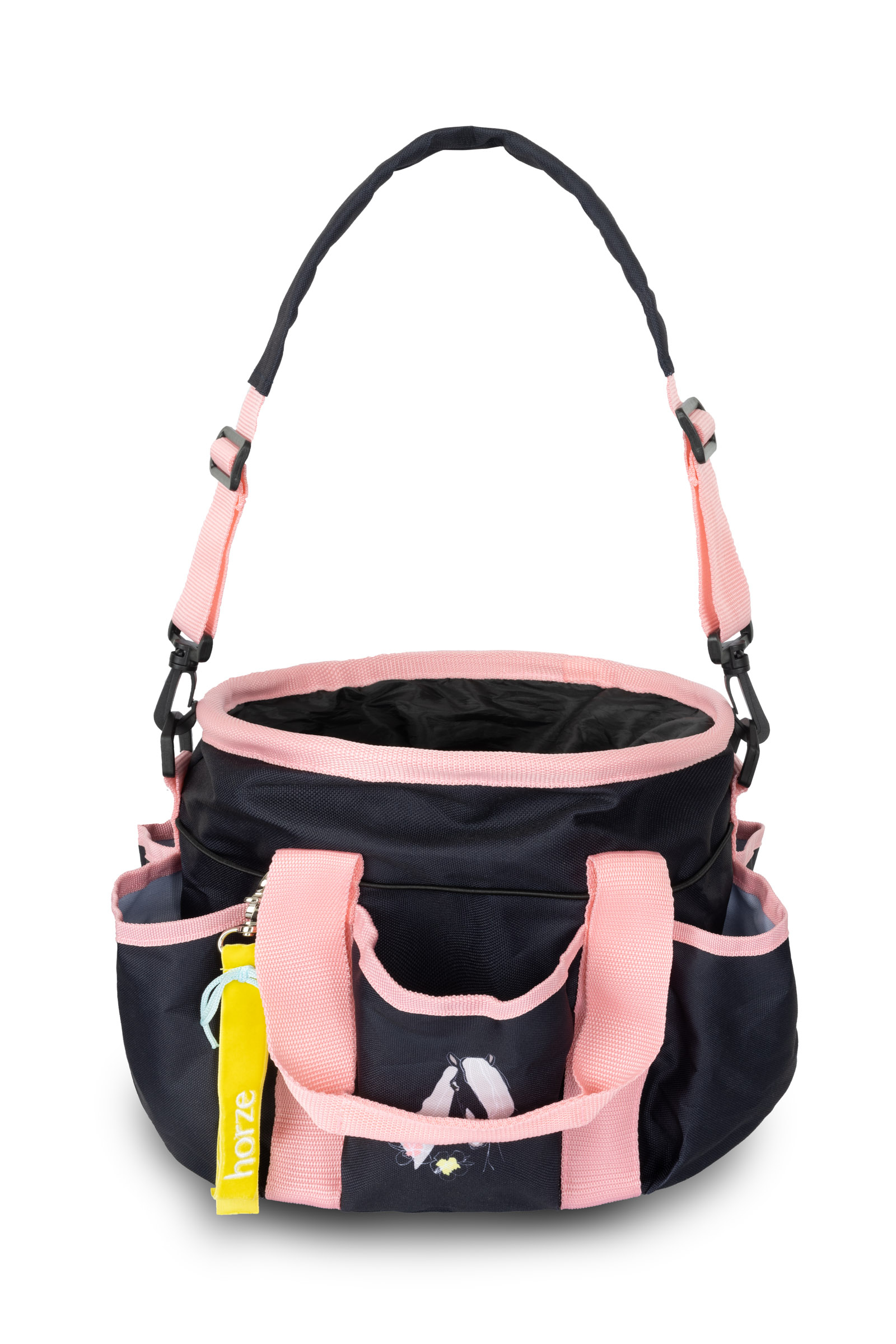 dark navy Horze Kinder Putzzeugtasche