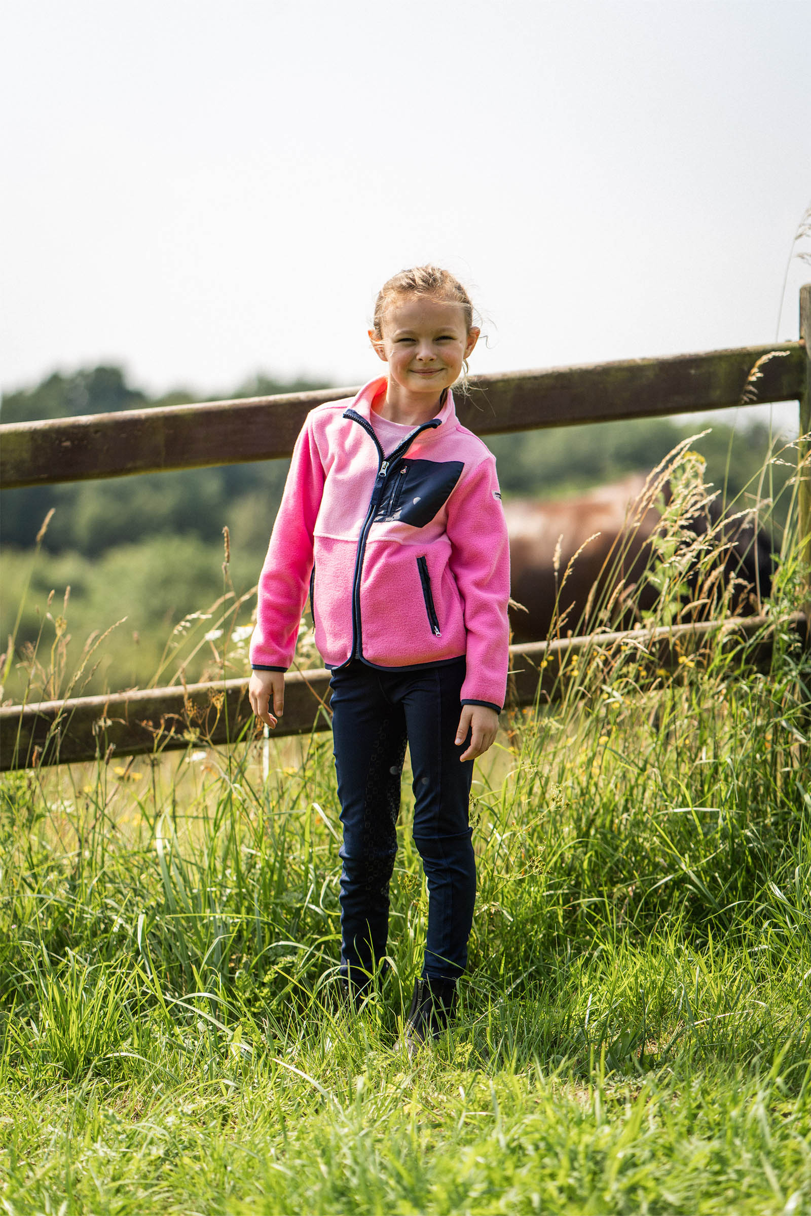 Equipage Minna Kinder Fleece Jacke