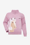 LeMieux Mini Quinn Kinder Sweatshirt mit Viertelrei&szlig;verschluss