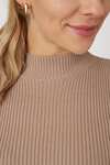 Horze Aca Damen Rippstrickpullover