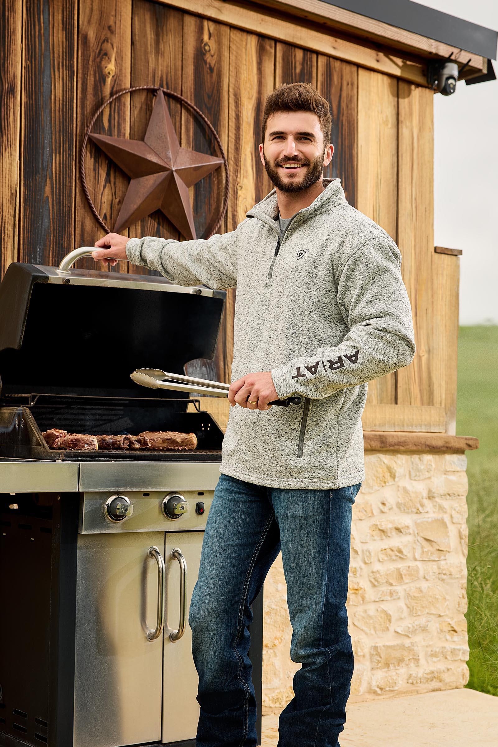 Ariat M7 Rocker Stretch Legacy Herren Jeans