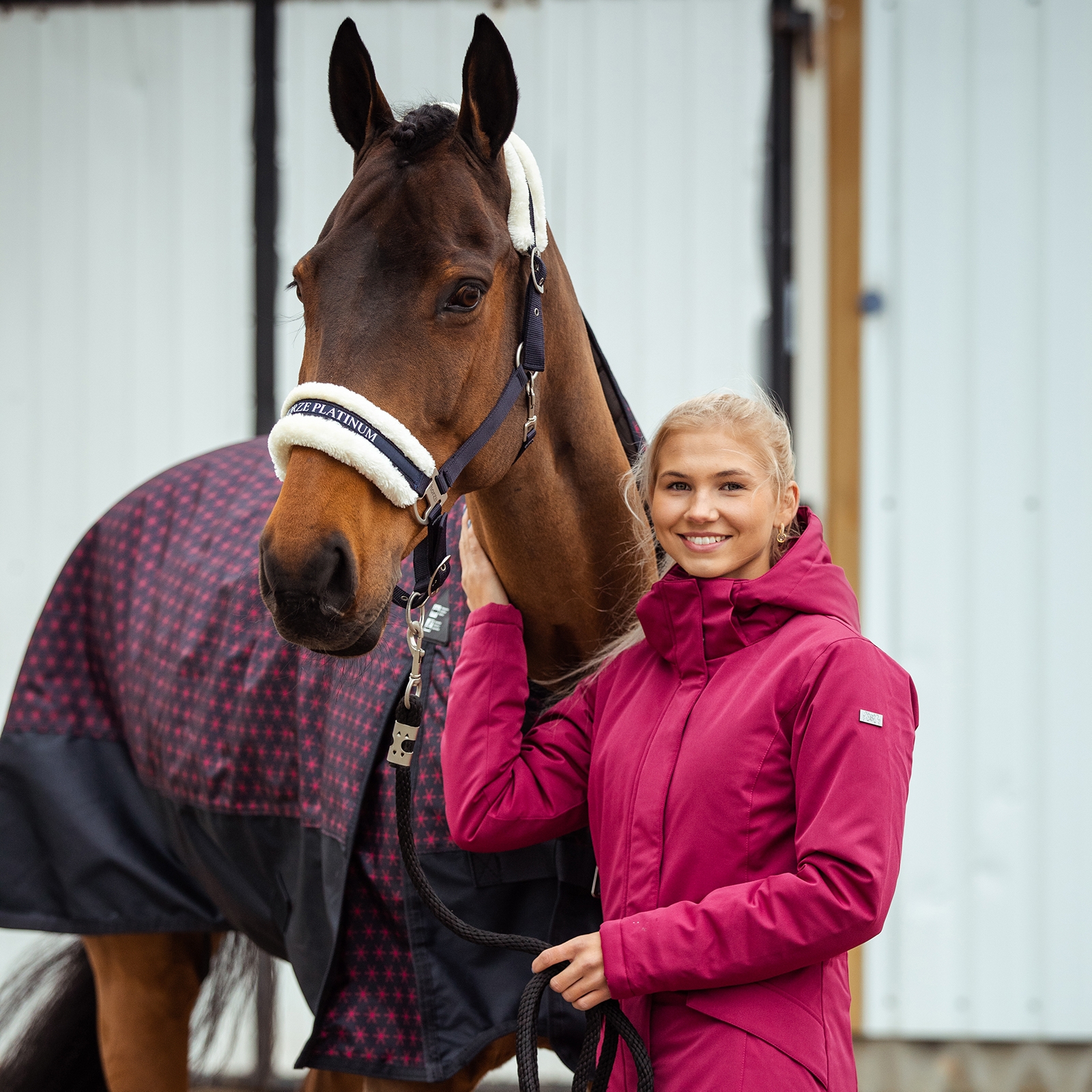 B Vertigo Dana Gepolsterte Damen Winter Reitjacke