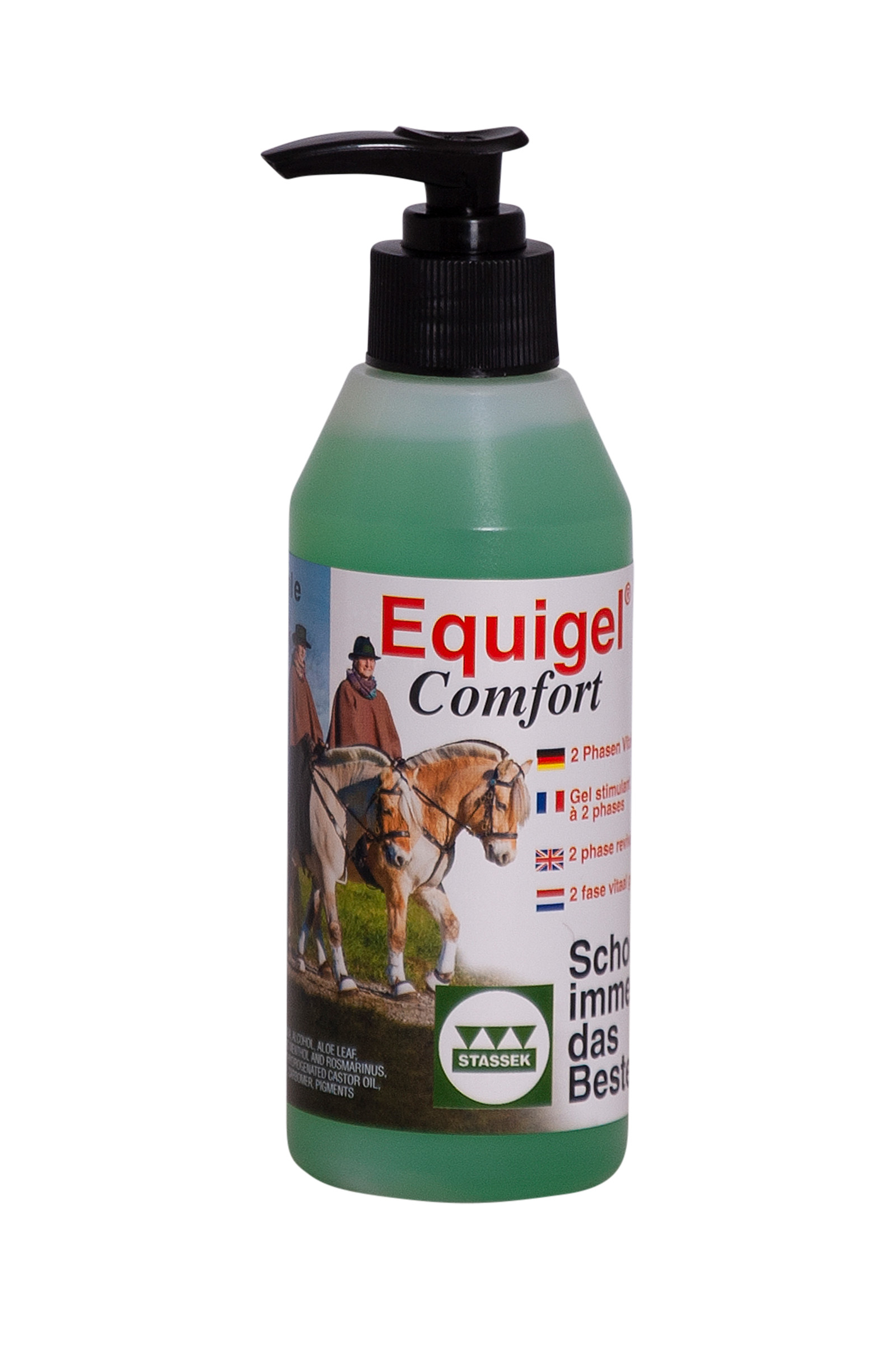 Stassek Equigel Comfort kühlend und beruhigend mit Aloe Vera, 250 ml