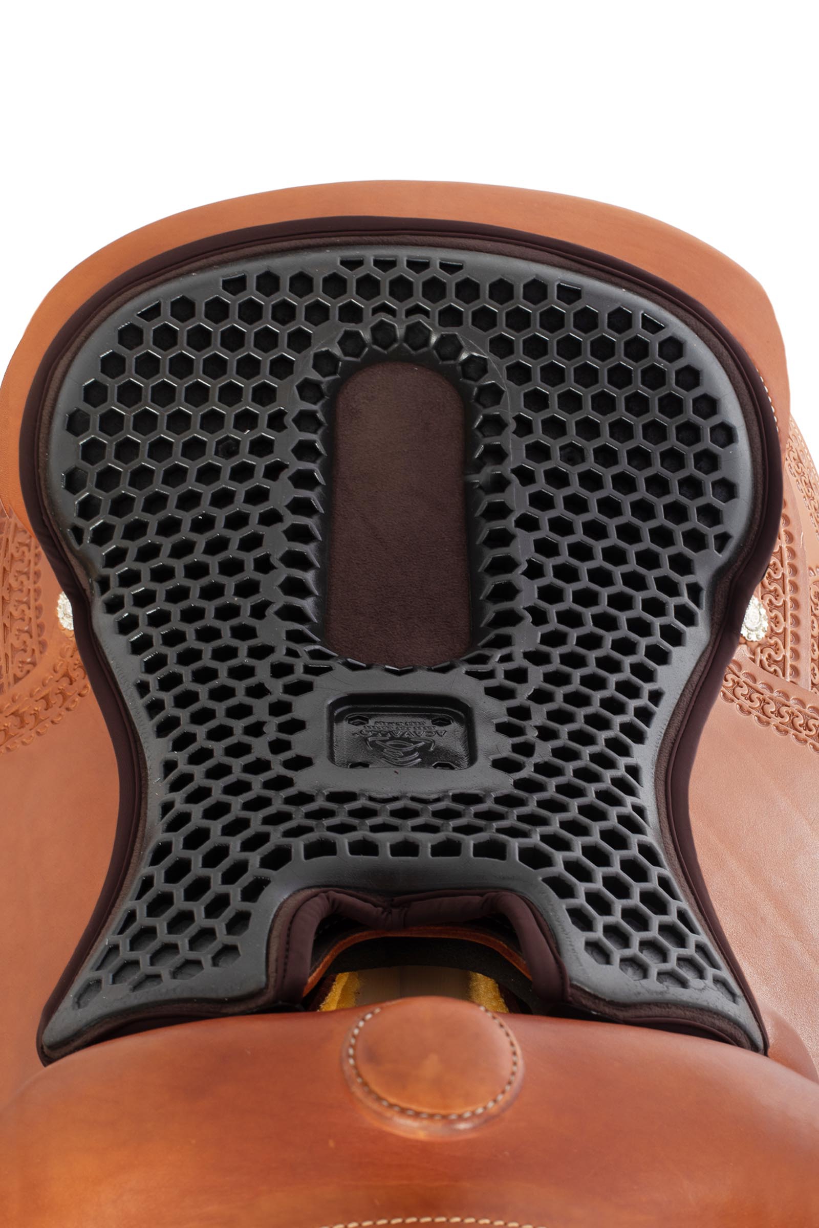 Acavallo Ortho-Stei&szlig;bein Sattelschoner Western Hexa Gel-Out Dri-Lex, 20 mm  