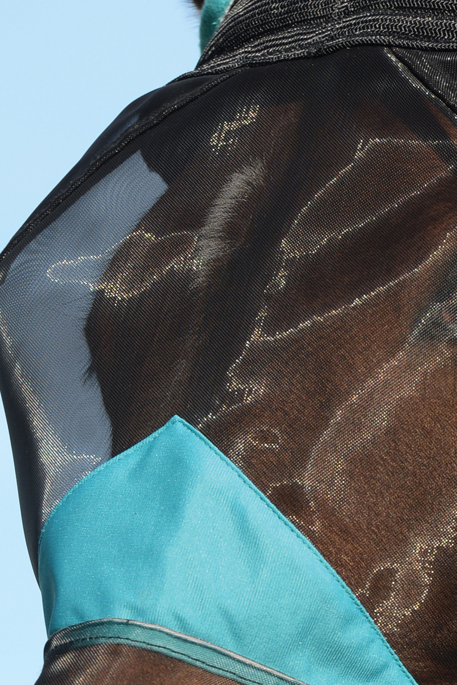 Weatherbeeta Comfitec Deluxe Fine Mesh Fliegenmaske mit Ohren