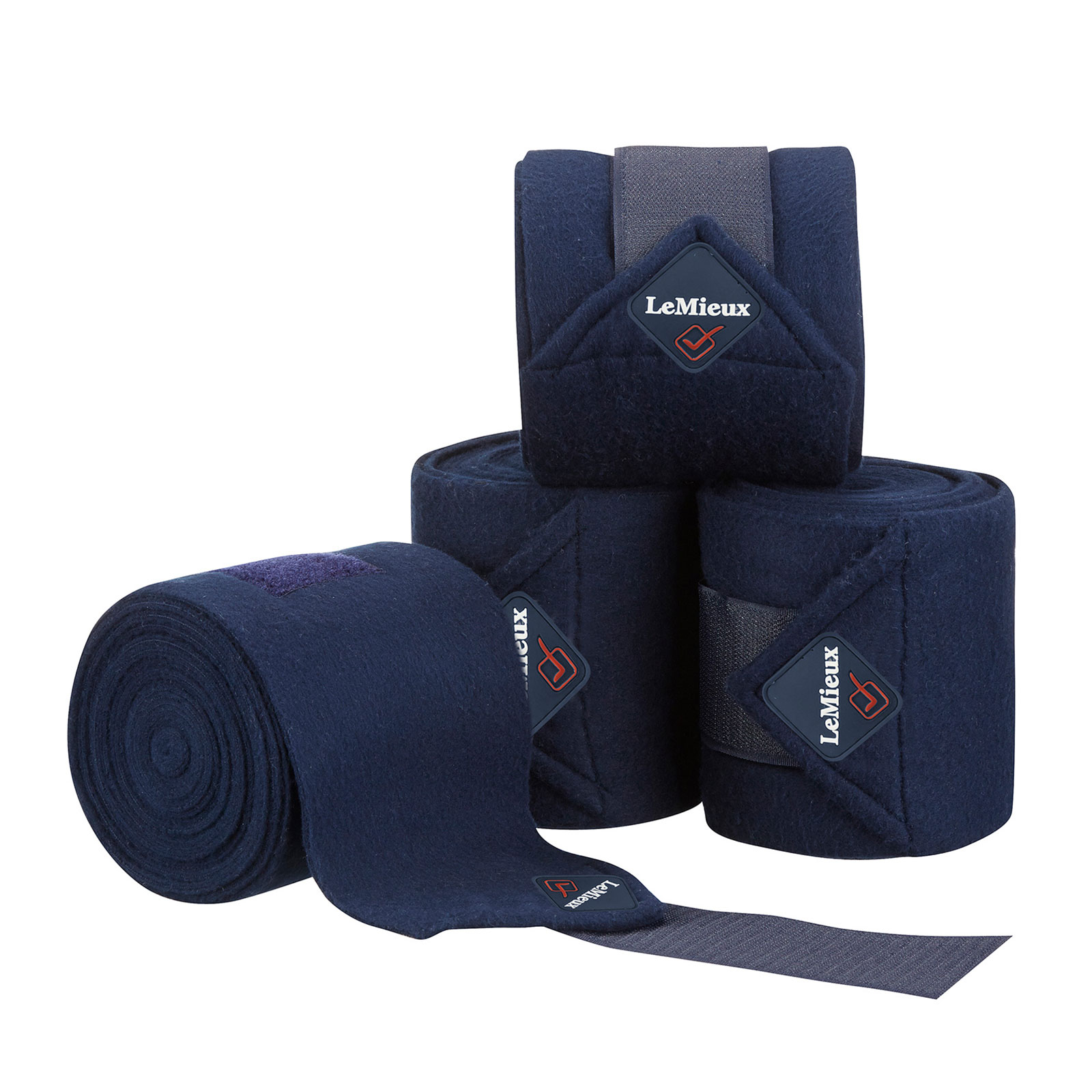 DB/AB LeMieux Luxury Polo Bandagen, 4-er Set