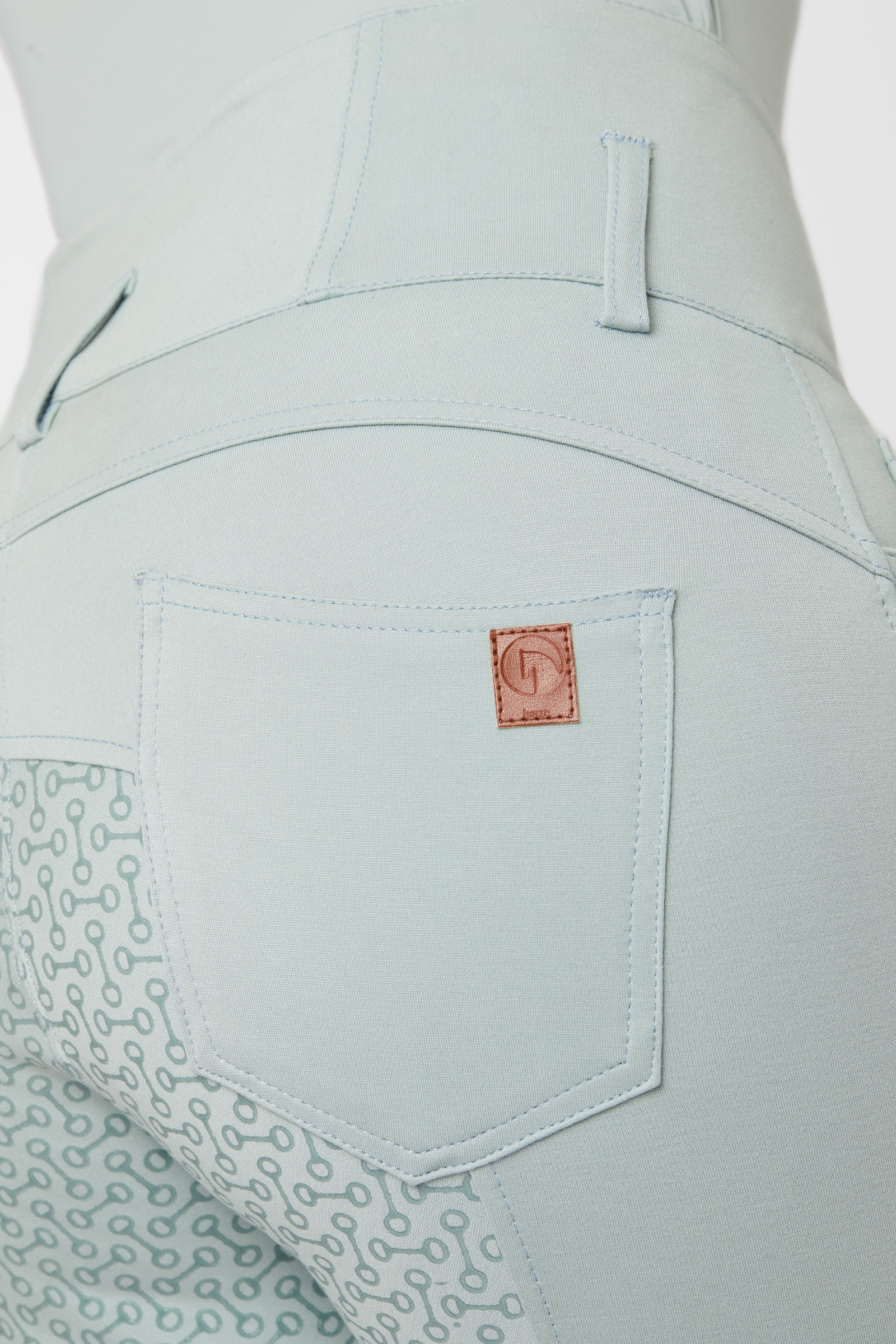 Horze Tara Damen Reithose mit Silikonvollbesatz und hohem Bund