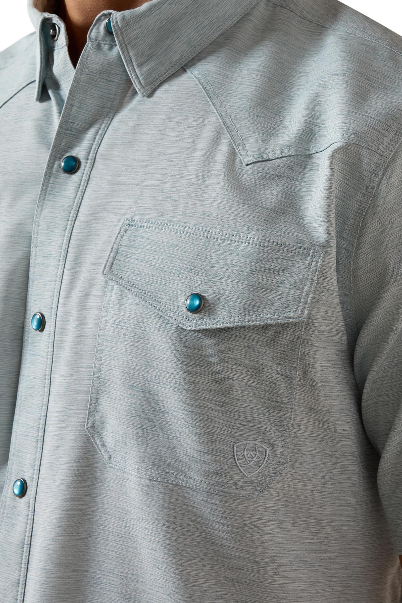 Ariat Herren VentTEK Westernhemd in taillierter Passform