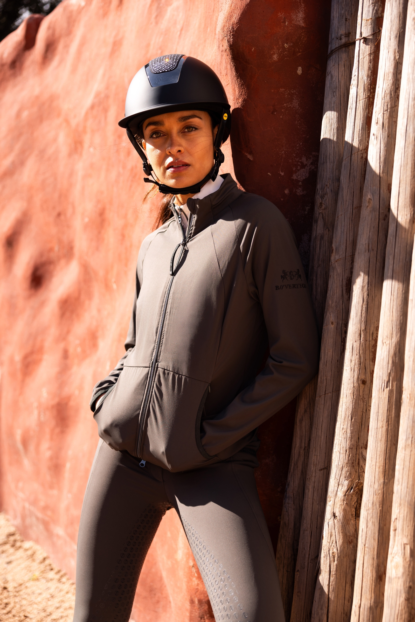 B Vertigo Evelina Damen funktionale Midlayer-Jacke  