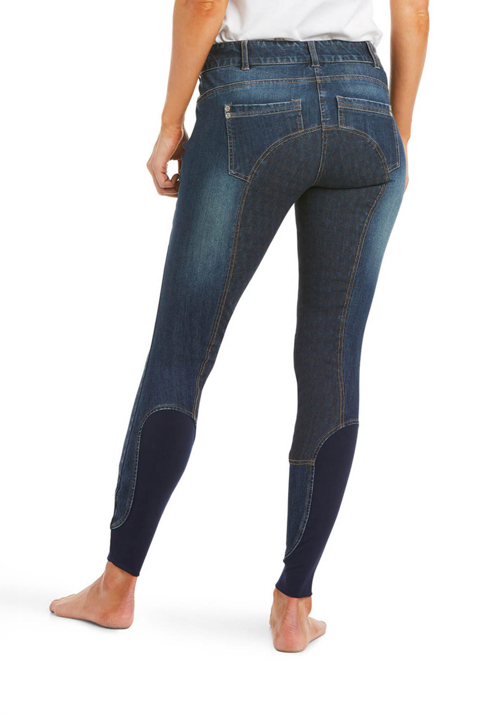 Ariat Halo Denim Damen Reithose mit Vollbesatz