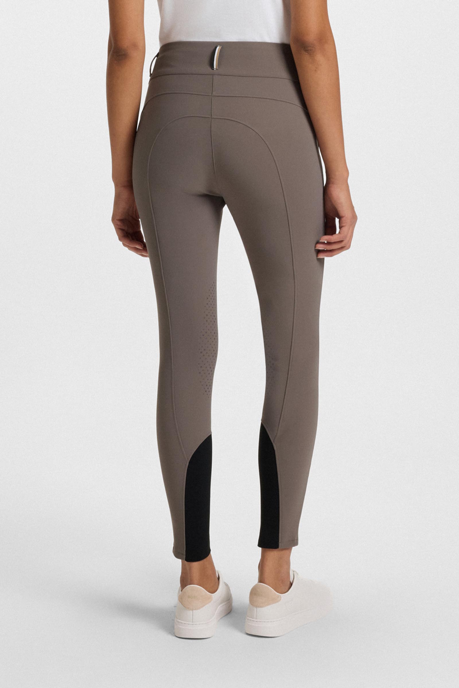 Boss Hannah Damen High Waist Kniebesatz Technical Reithose