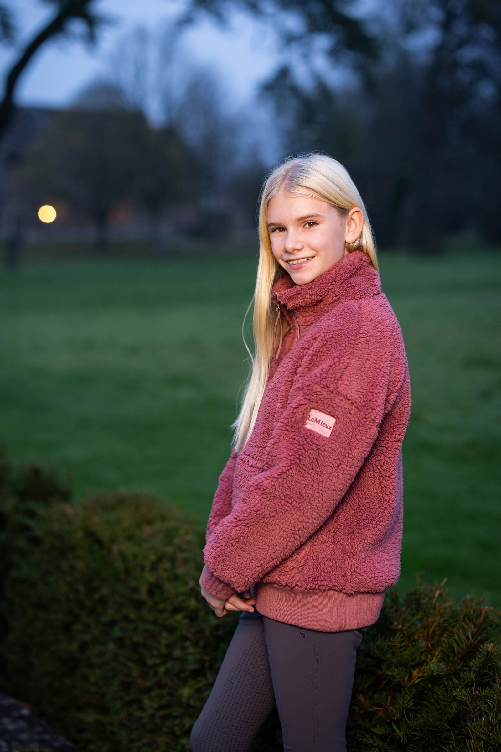 LeMieux Young Rider Tia Teddy Fleece Pullover