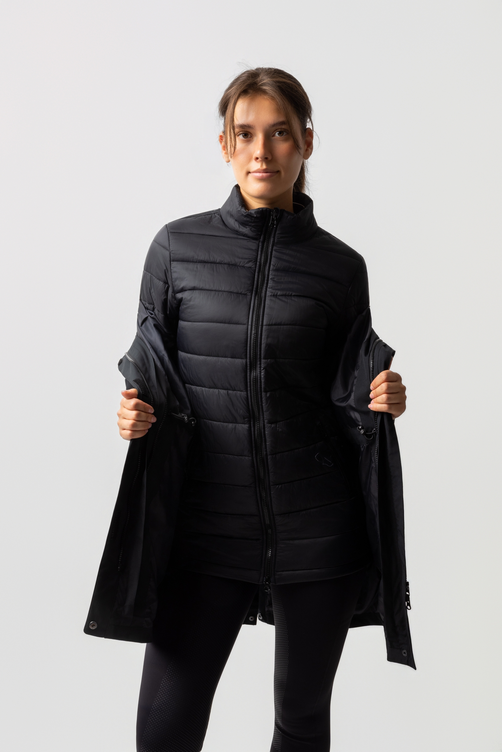 Horze Isabella Damen 3-in-1 Parkajacke