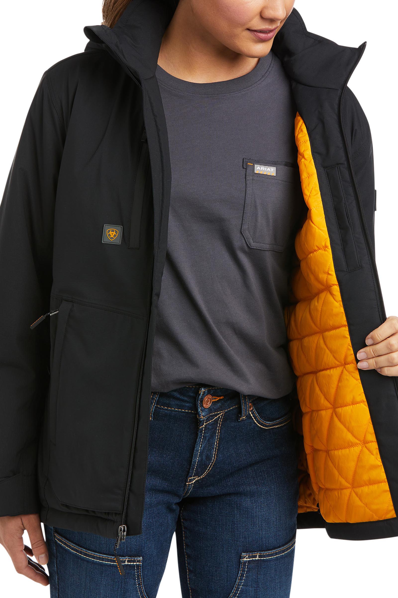 Ariat Rebar Storm Fighter 2.0 Damen wasserdichte Jacke