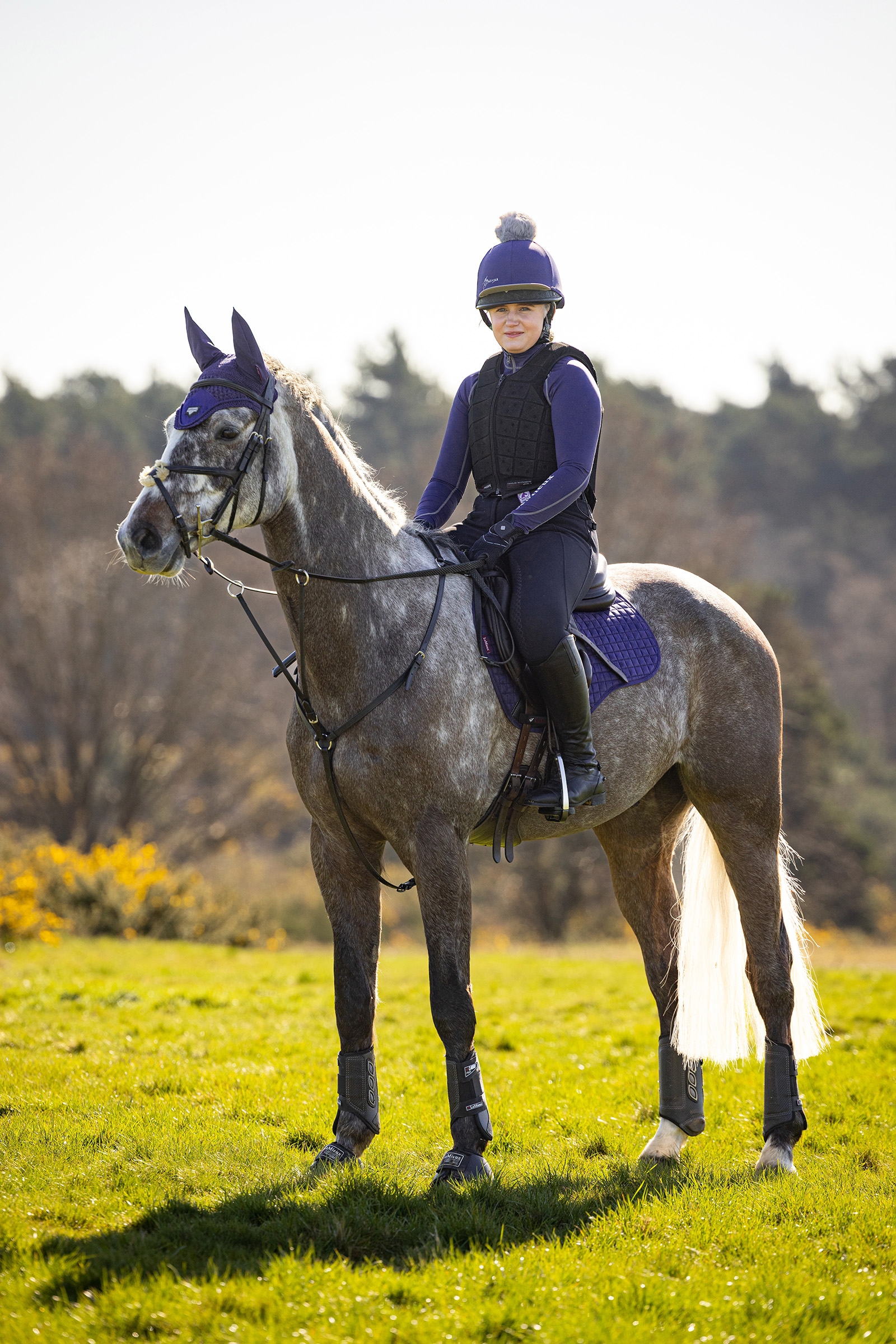 LeMieux Suede Vielseitigkeitsschabracke