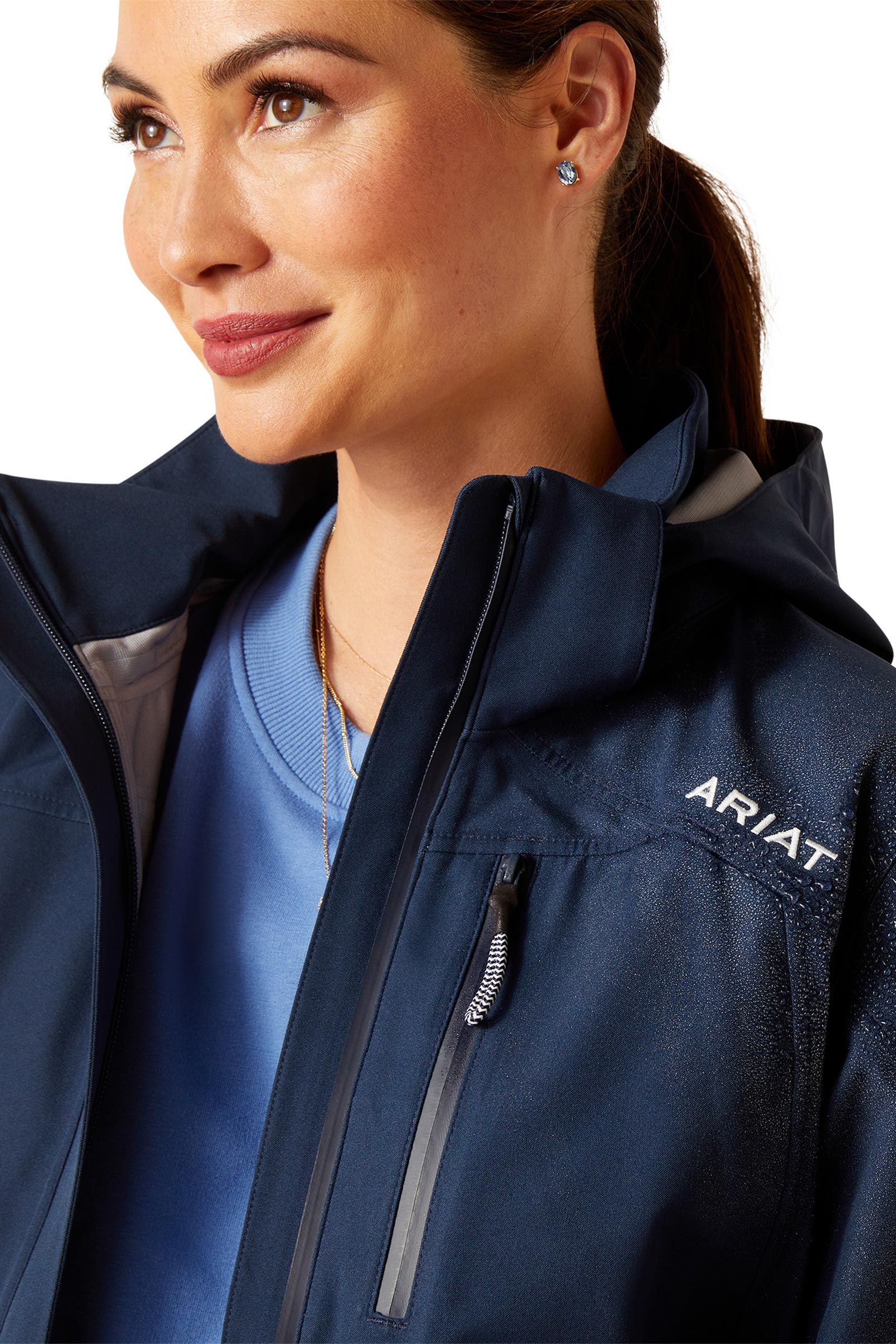 Ariat Coastal H2O Damen langer wasserdichter Parka