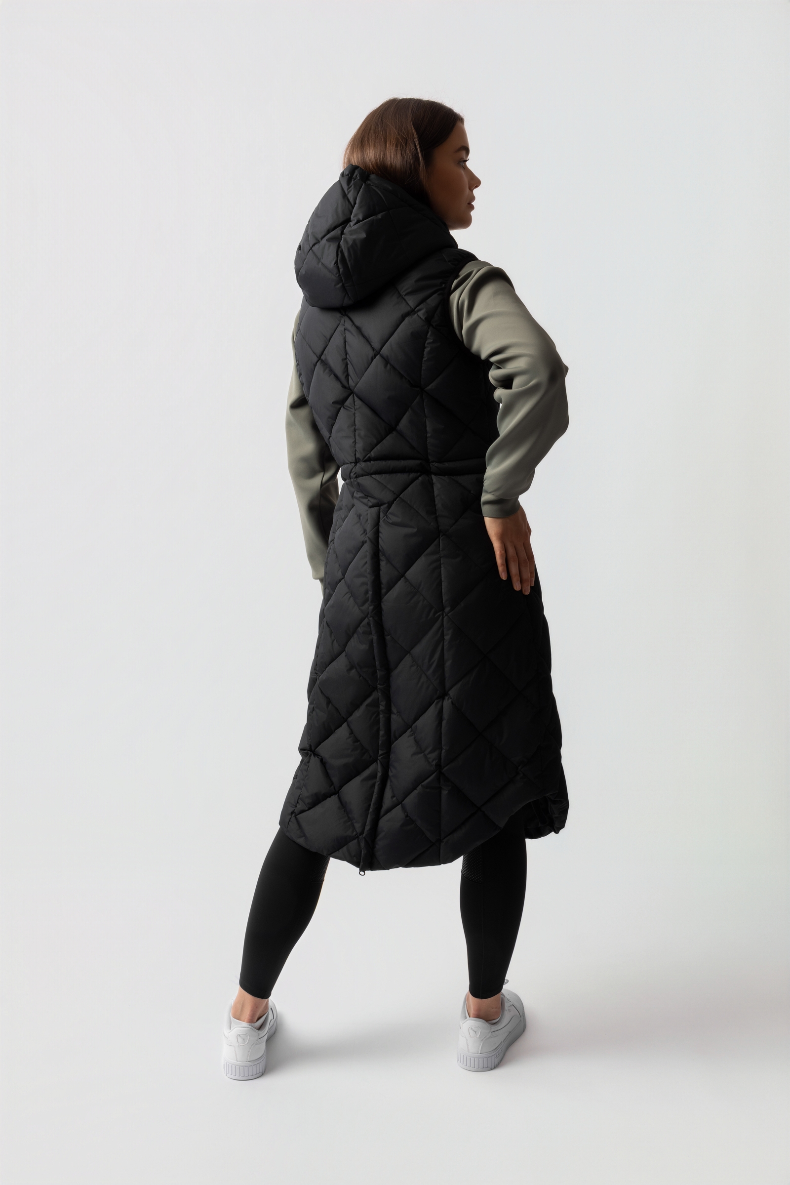 B Vertigo Gem Damen lange gef&uuml;tterte Reitweste