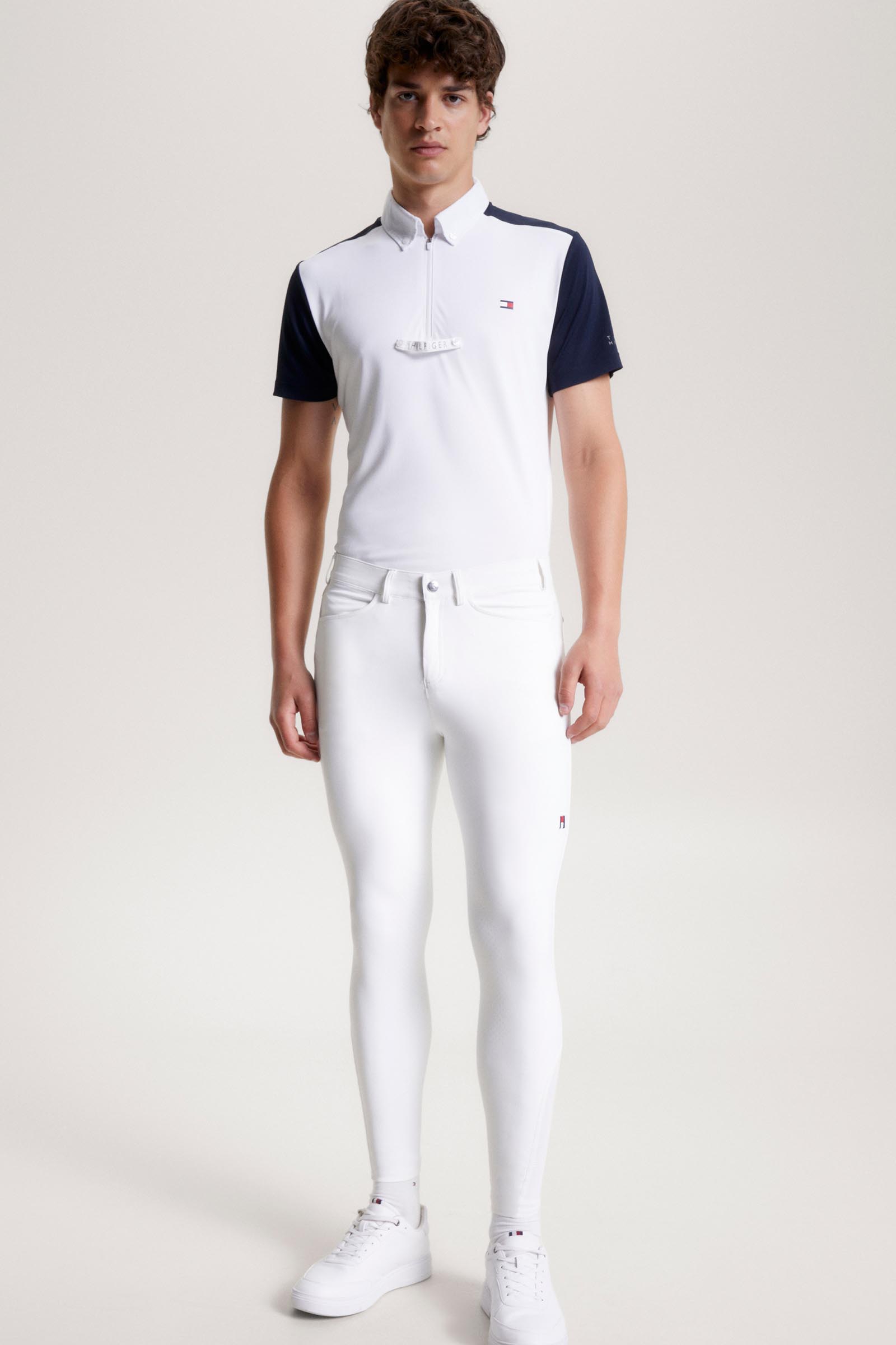Tommy Hilfiger Equestrian Pro Herren Kniebesatz Reithose