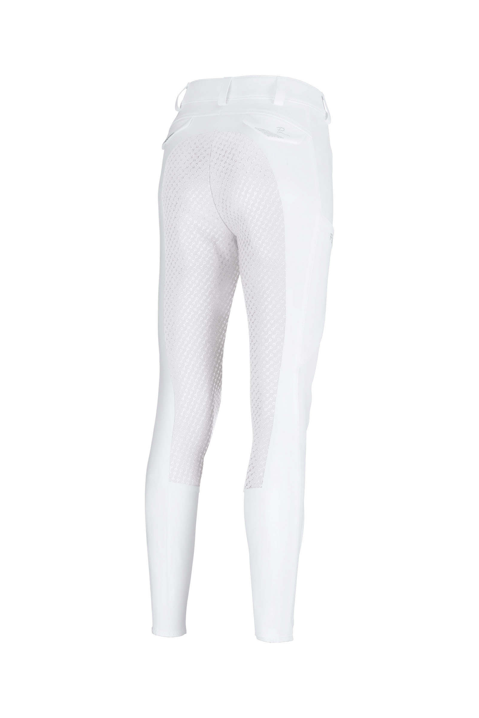 White Pikeur Laure Grip Damen Reithose mit Vollbesatz