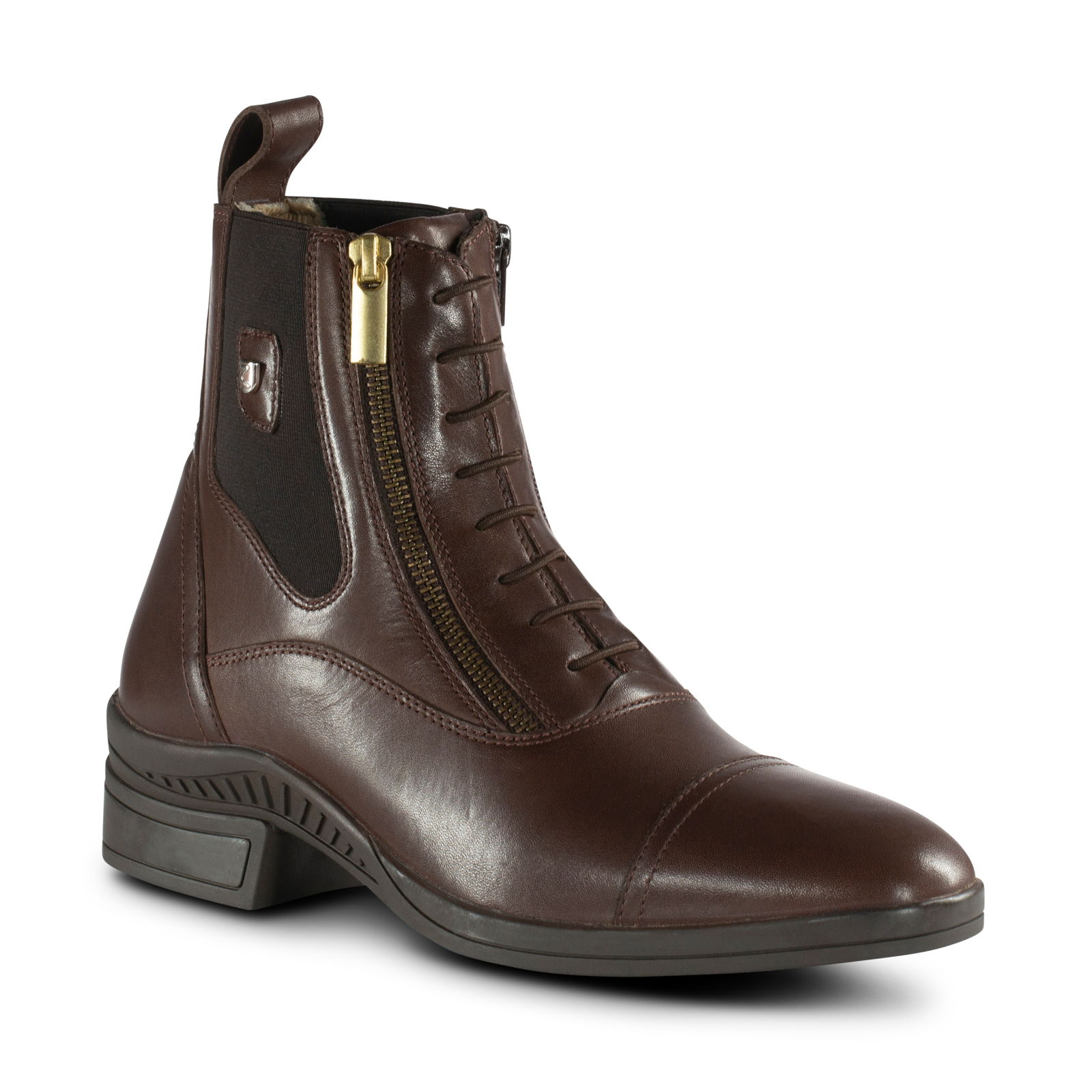 Braun Horze Highgate Damen Lederreitstiefeletten