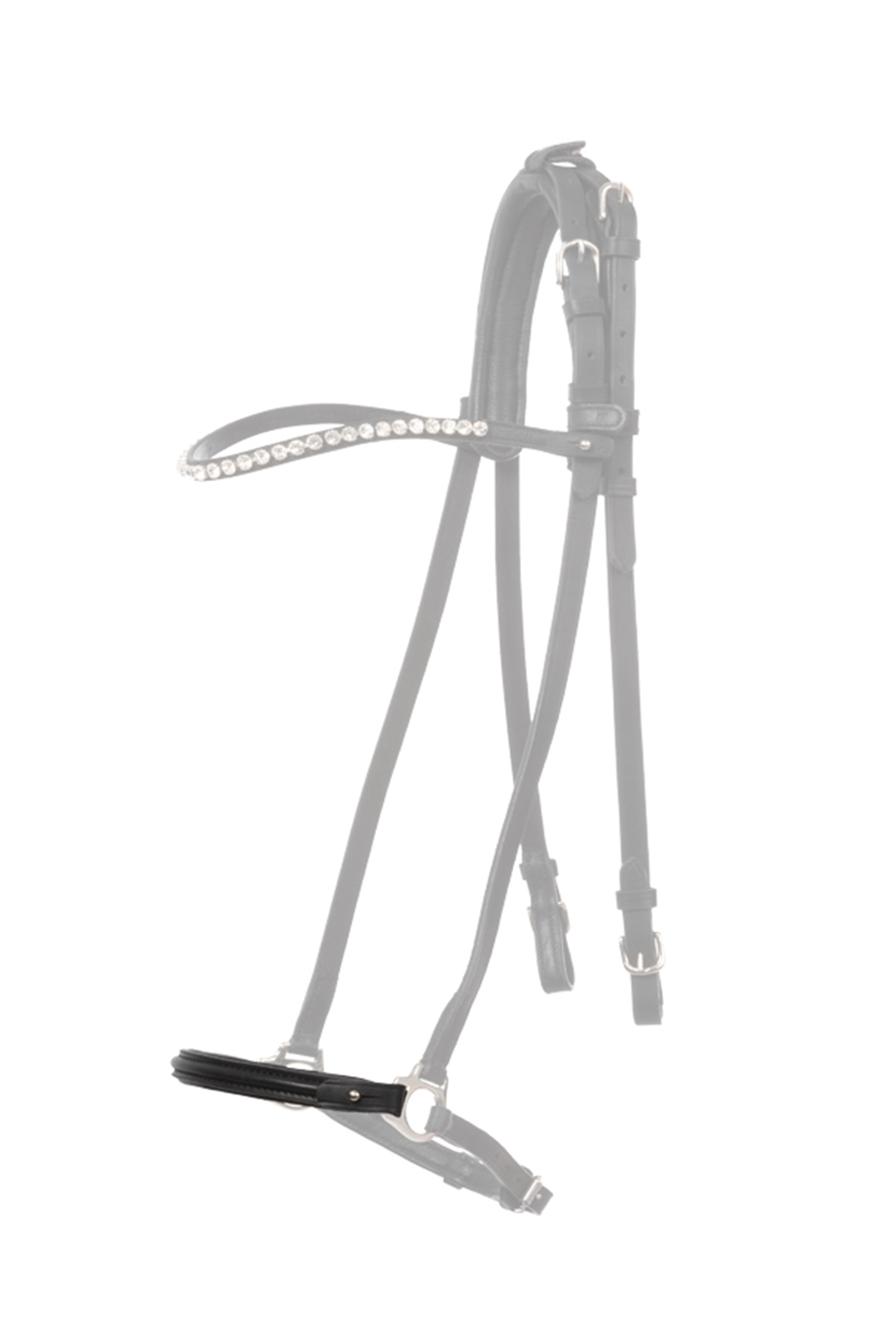 Kavalkade Svartur Hannoveranischer Nasenriemen für Kjartan Islandtrense