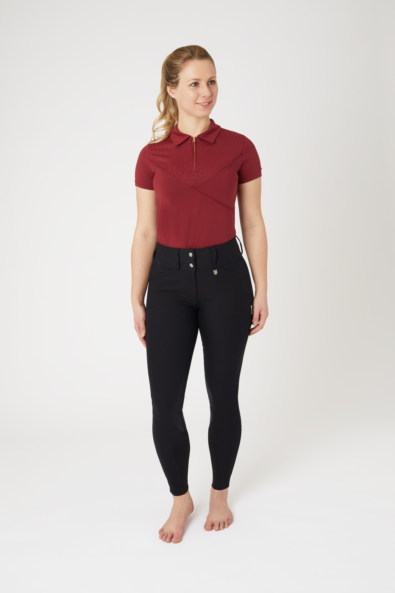 Horze Grand Prix II Damen Reithose mit Kniebesatz