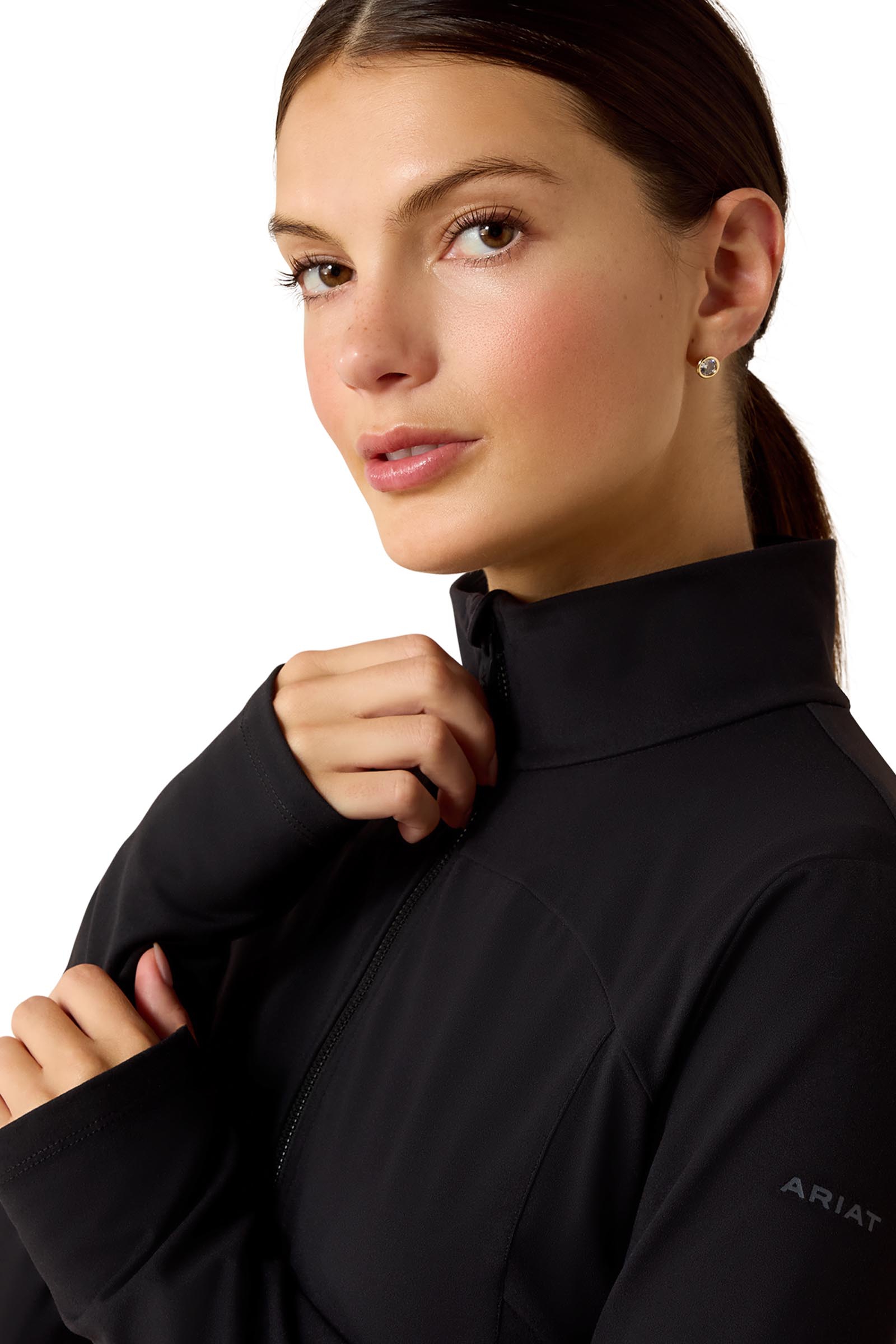 Ariat Damen SolVeil Baselayer mit durchgehendem Rei&szlig;verschluss