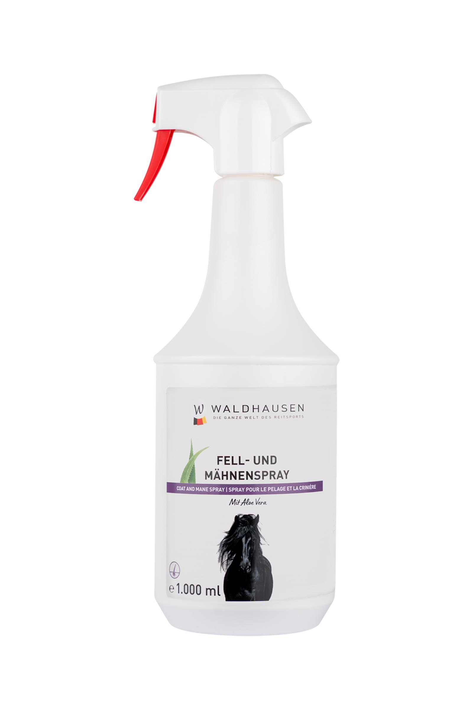 Waldhausen Pflegespray für Mähne & Schweif mit Aloe Vera, 1 l