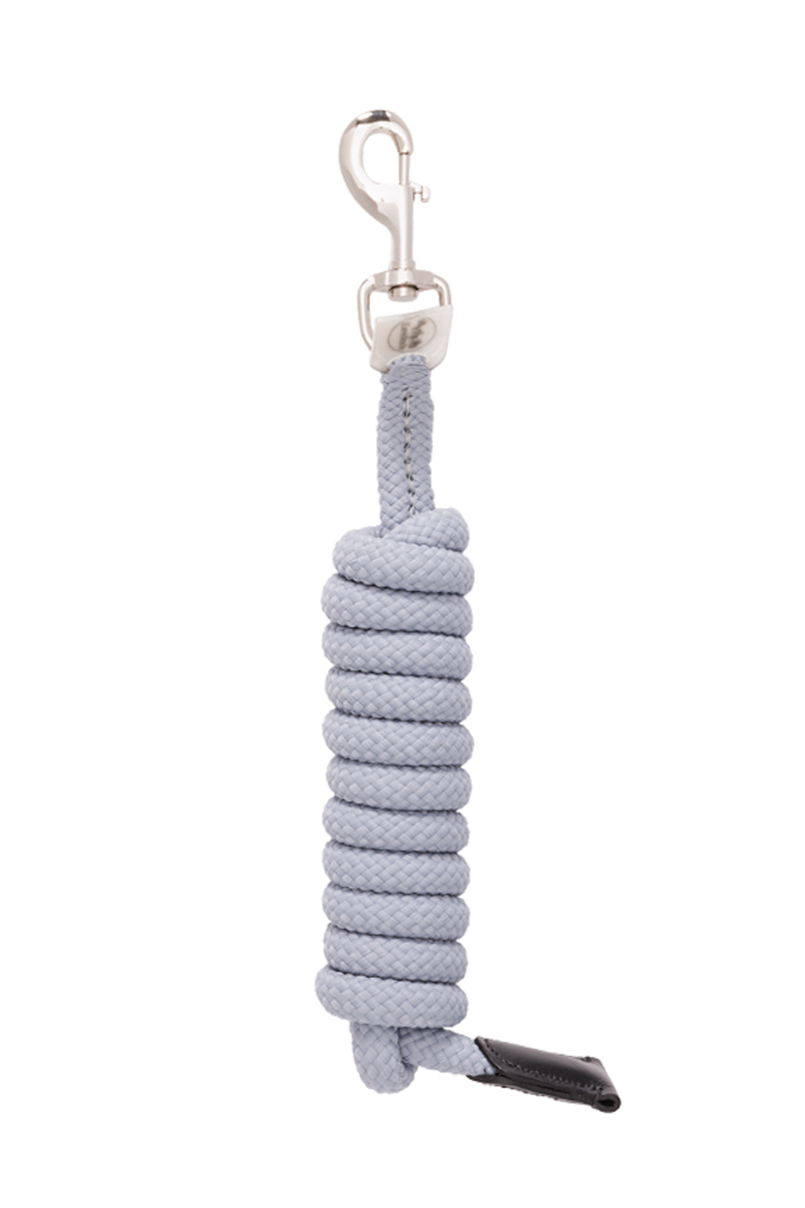 Light Grey Kavalkade Führstrik mit Silbernem Karabiner